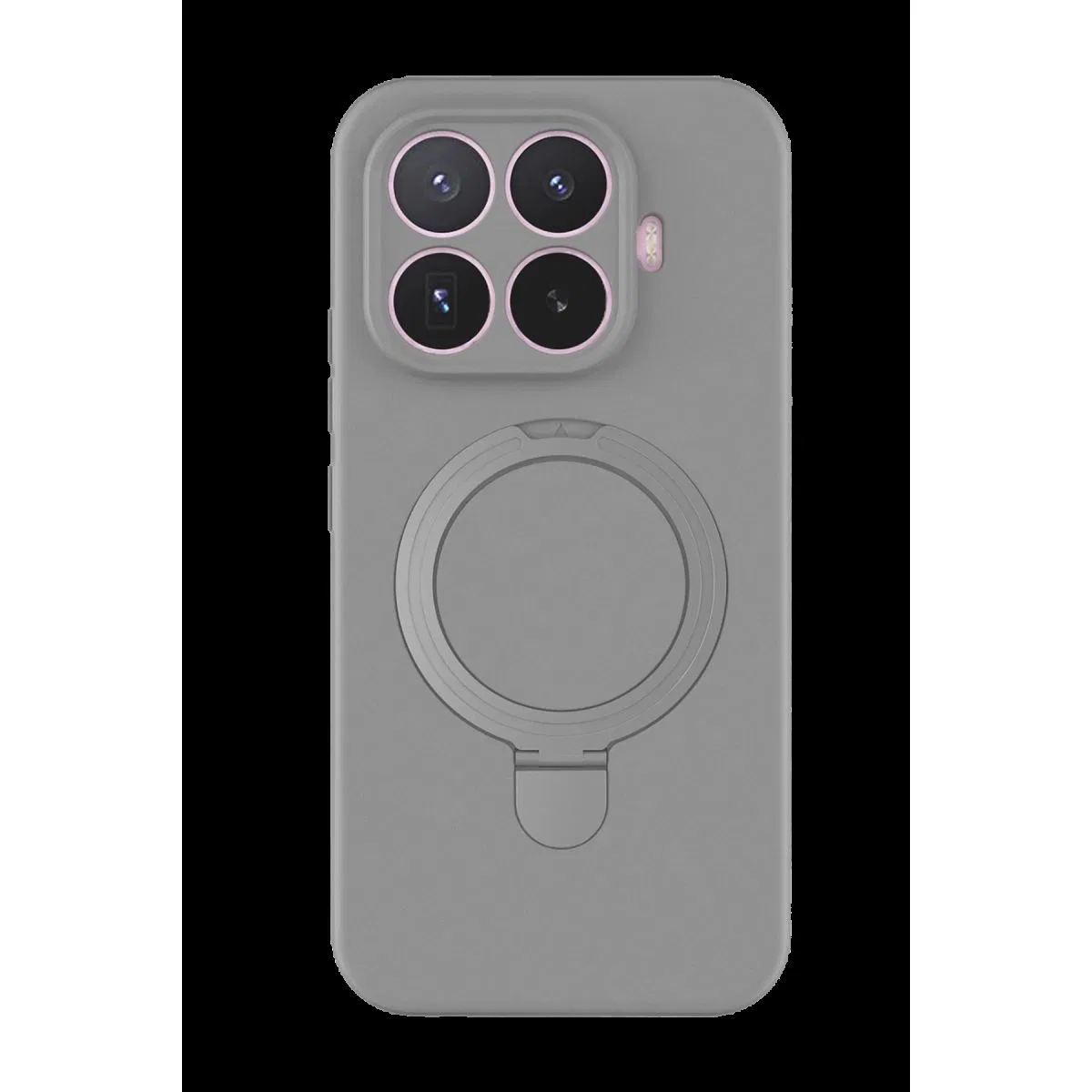 Newface Xiaomi Mi 17t Pro Regal Magsafe Standlı Kapak - Titan Gri görsel 3