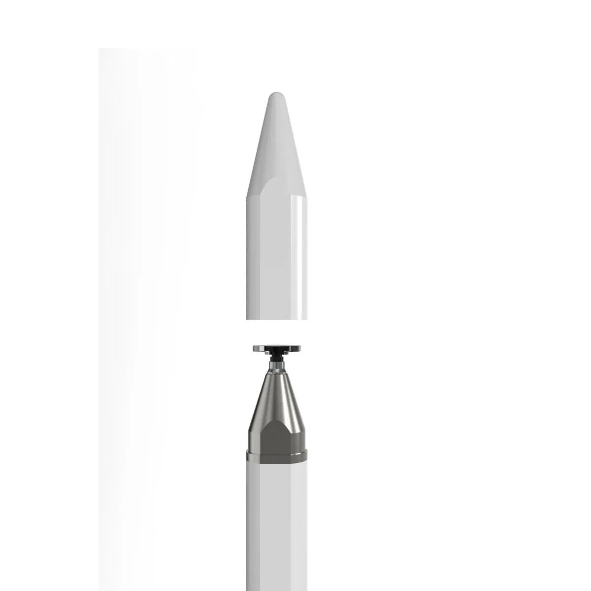 Dokunmatik Stylus Kalem Pen 1101 - Beyaz görsel 3