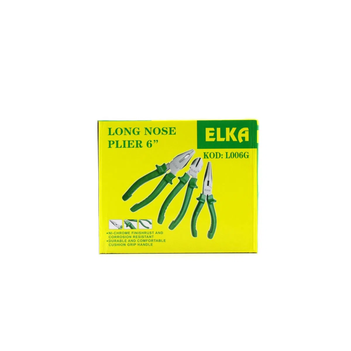 Kargaburnu Pense 160 mm Yeşil Saplı görsel 4