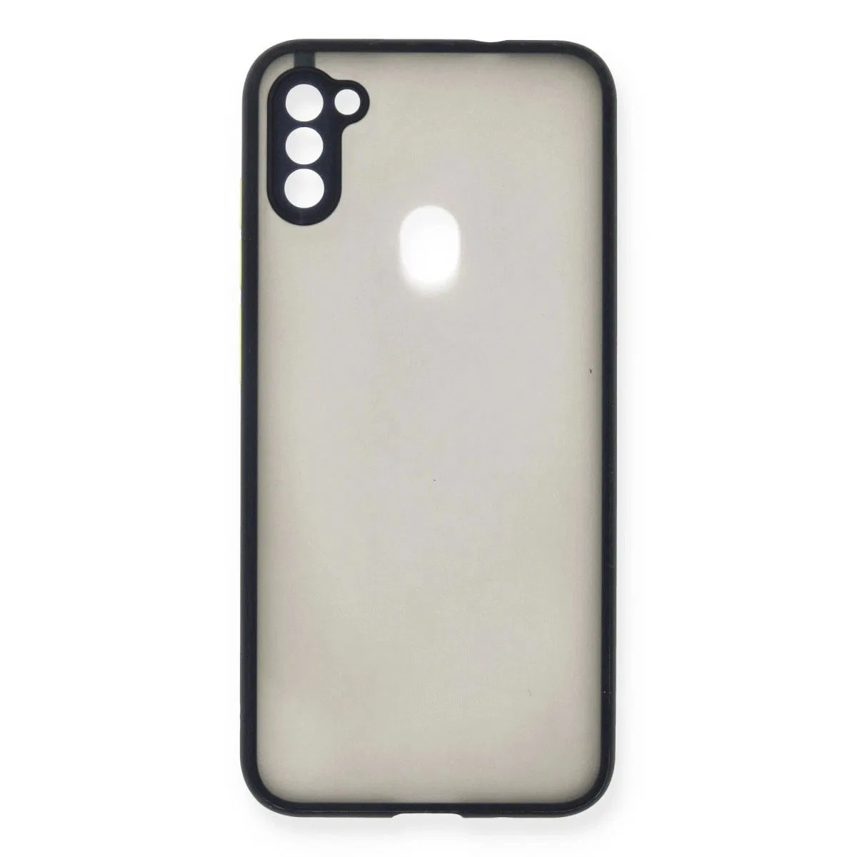 Samsung Galaxy A11 Kılıf Montreal Silikon Kapak - Lacivert görsel 2