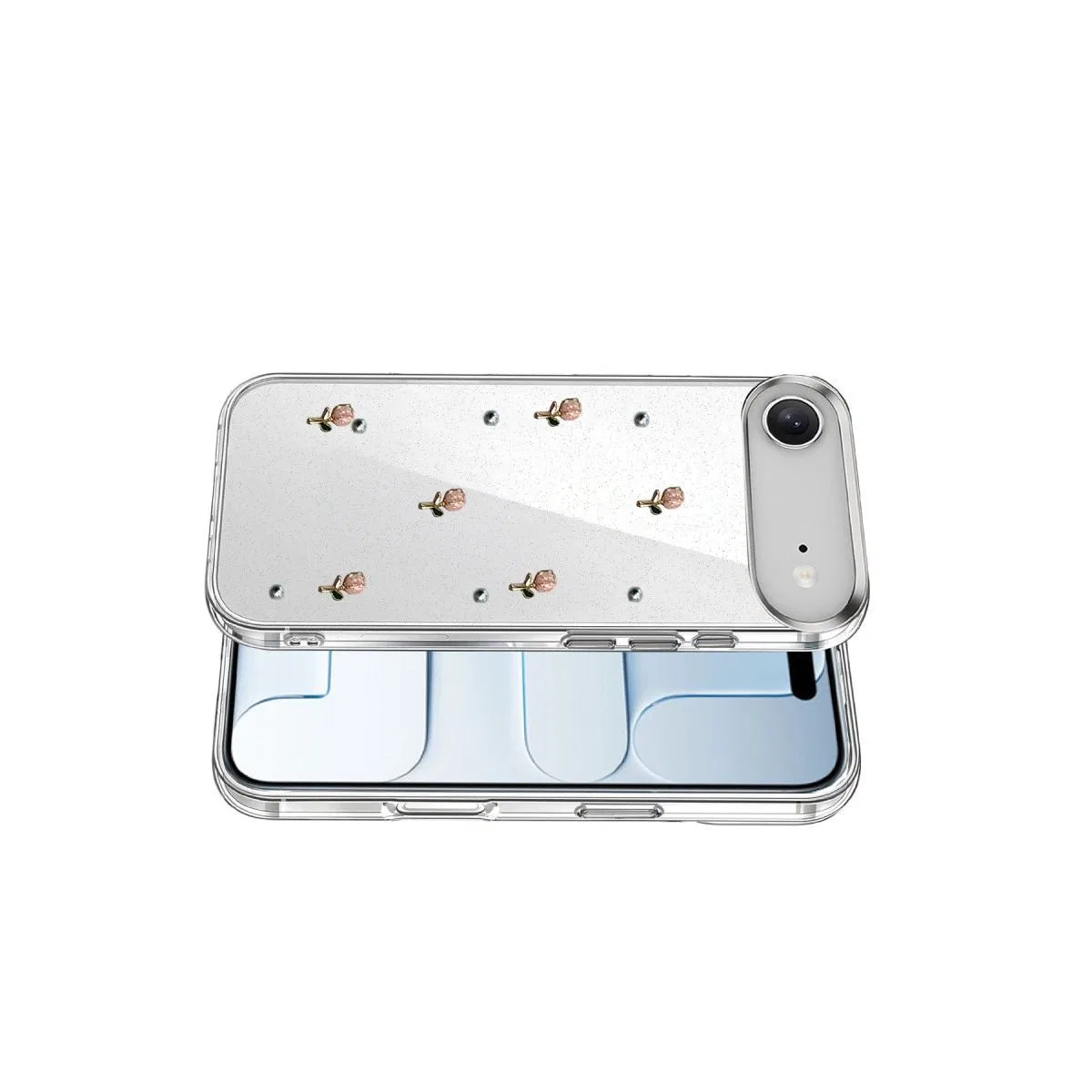 Apple İphone 17 Air Fiyonk Desenli Kapak - Desen 6 görsel 4
