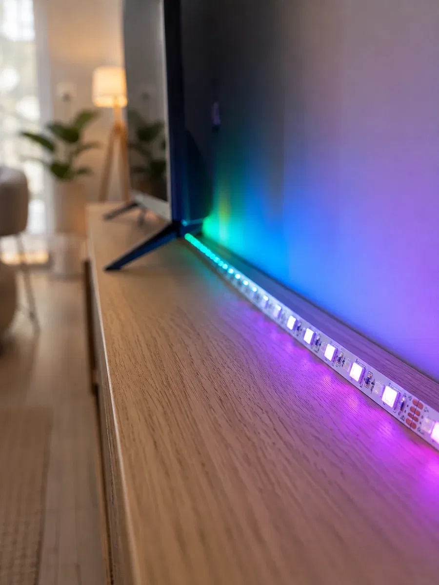 3 ÇİPLİ 5 METRE TV LED görsel 4