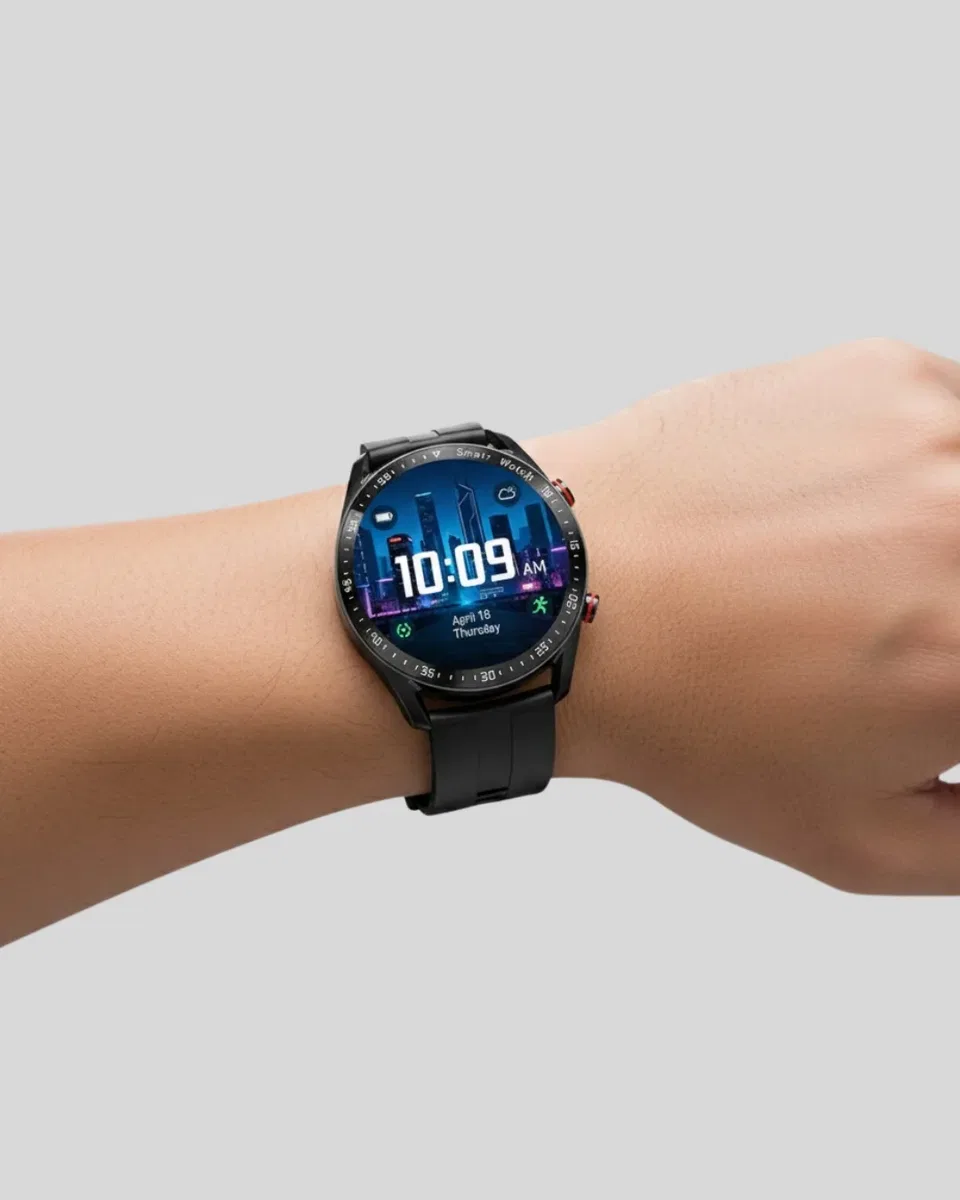 Akıllı Saat Yeni Model Sesli Asistan Bildirim Görme Bluetooth Bağlantılı Müzik Dinleme görsel 3