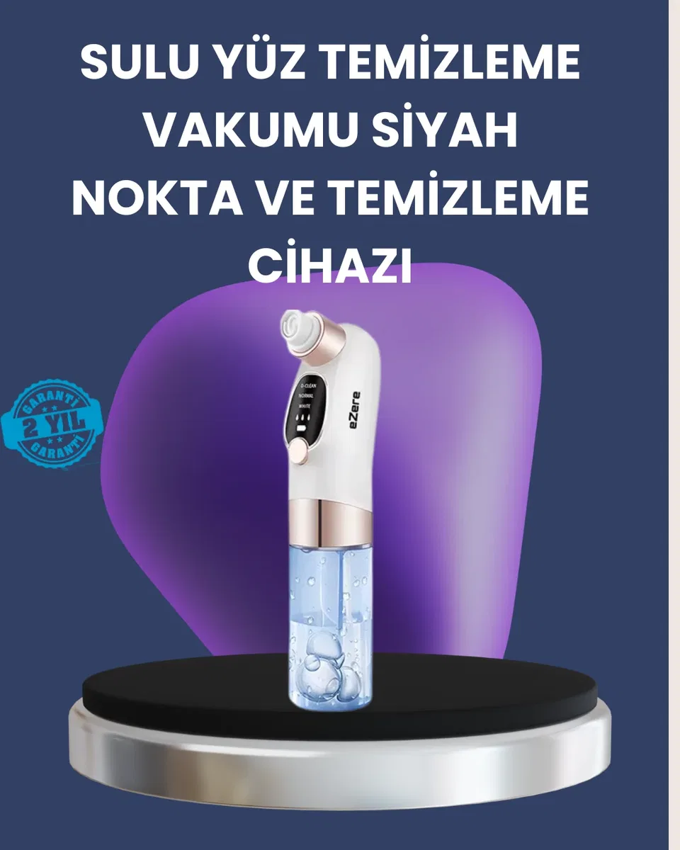Elektrikli Siyah Nokta Sökücü – Derinlemesine Gözenek Temizleme Cihazı