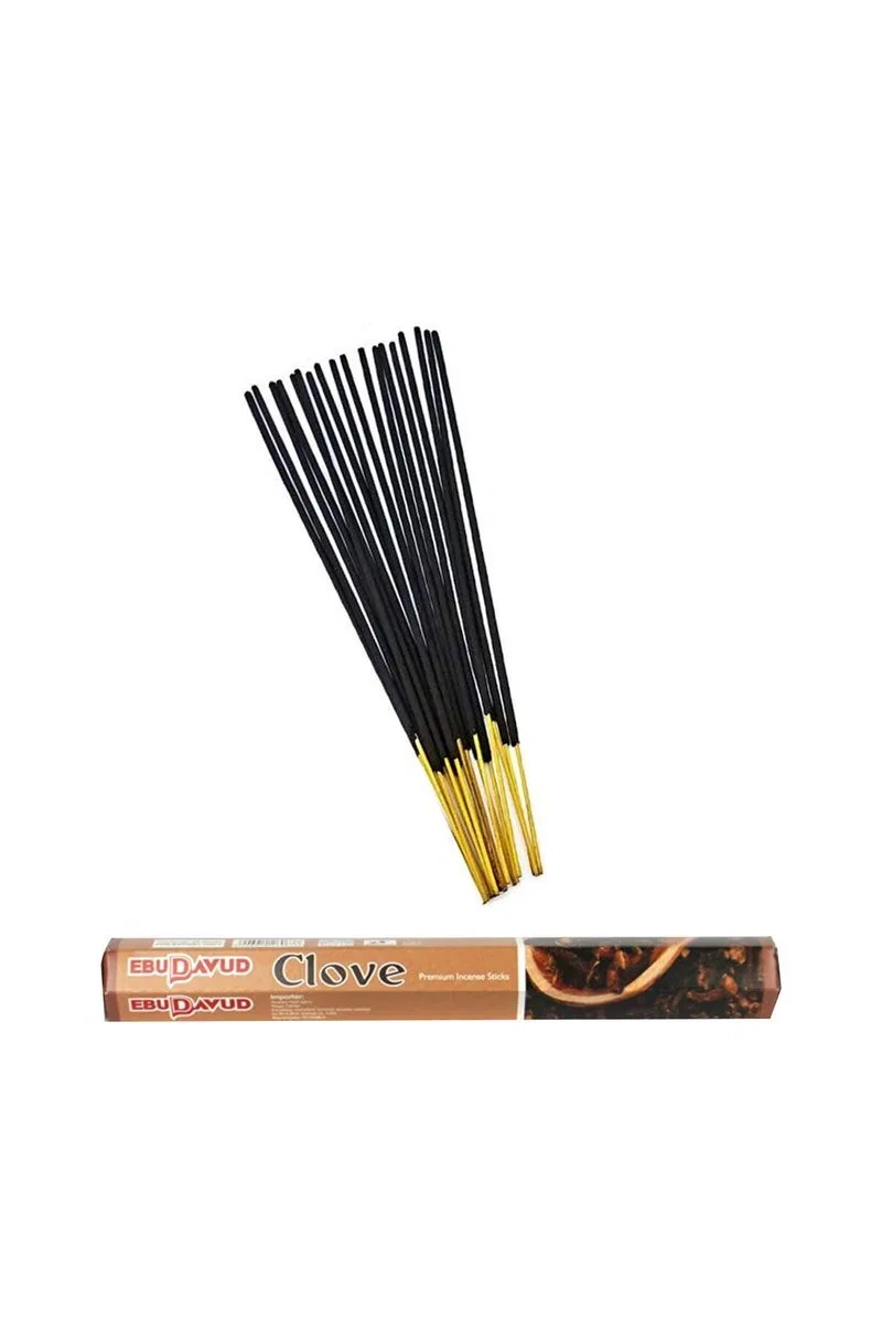 3 Paket 20 Çubuklu Tütsü Musk - Clove - Strawberry - Kayık Hediyeli görsel 2