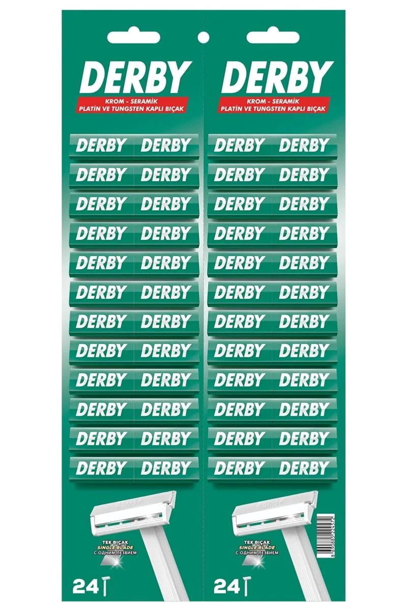 Derby Tek Bıçak Kartela 48'li
