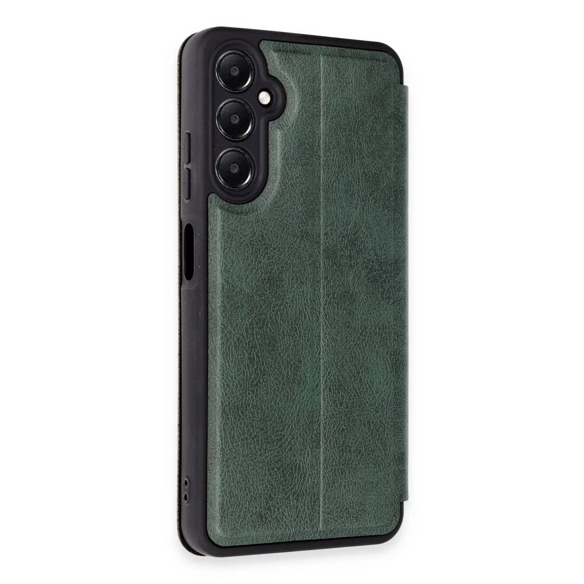 Samsung Galaxy A05s Kılıf Flip Cover - Koyu Yeşil görsel 2