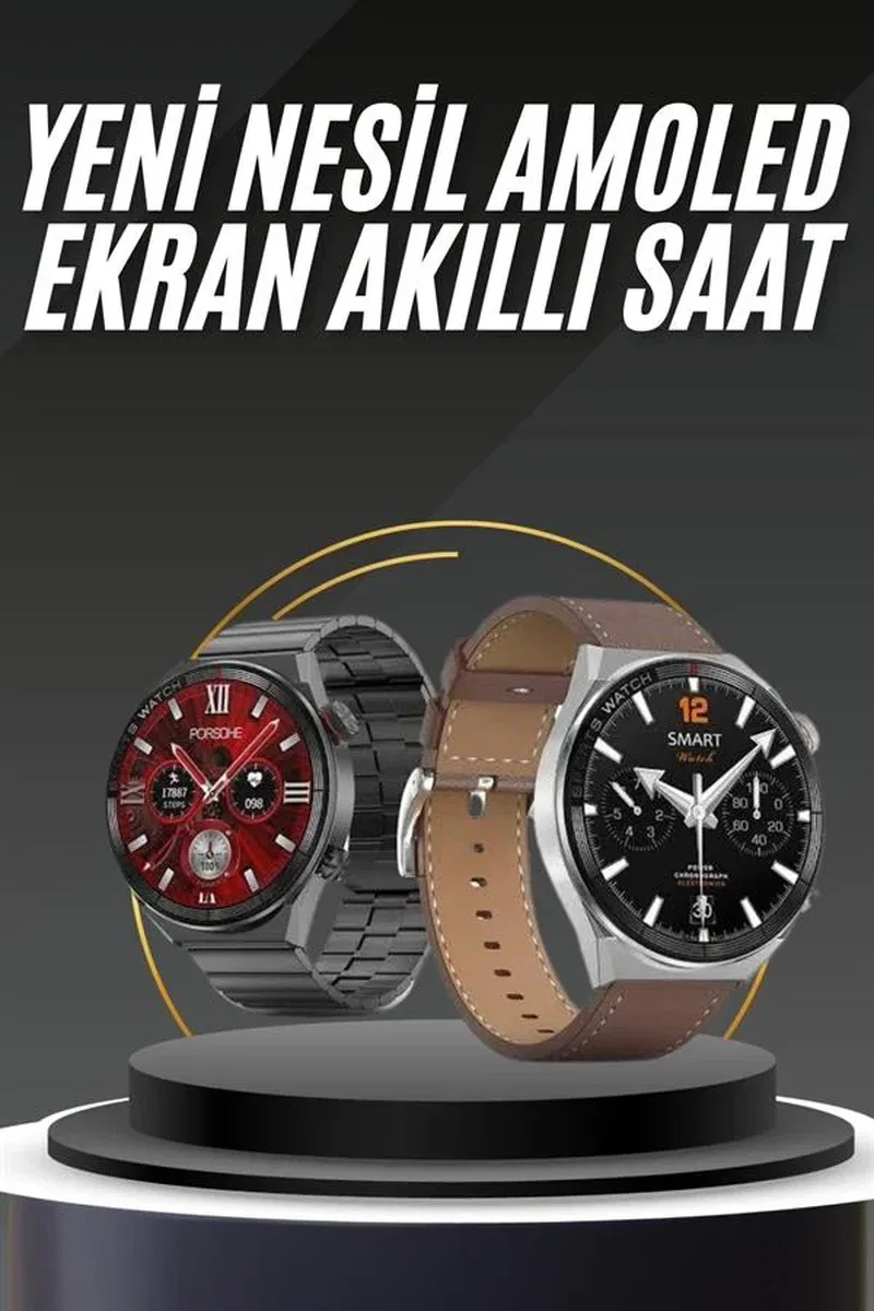 Çağrı Cevaplama Sesli Asistan Çoklu Dil Desteği 5. 0 Bluetooth Akıllı Saat görsel 2