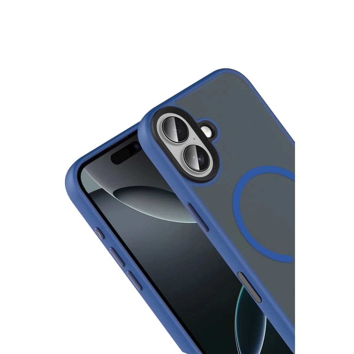 Joko Apple İphone 17 Megane Magsafe Kapak - Lacivert görsel 3