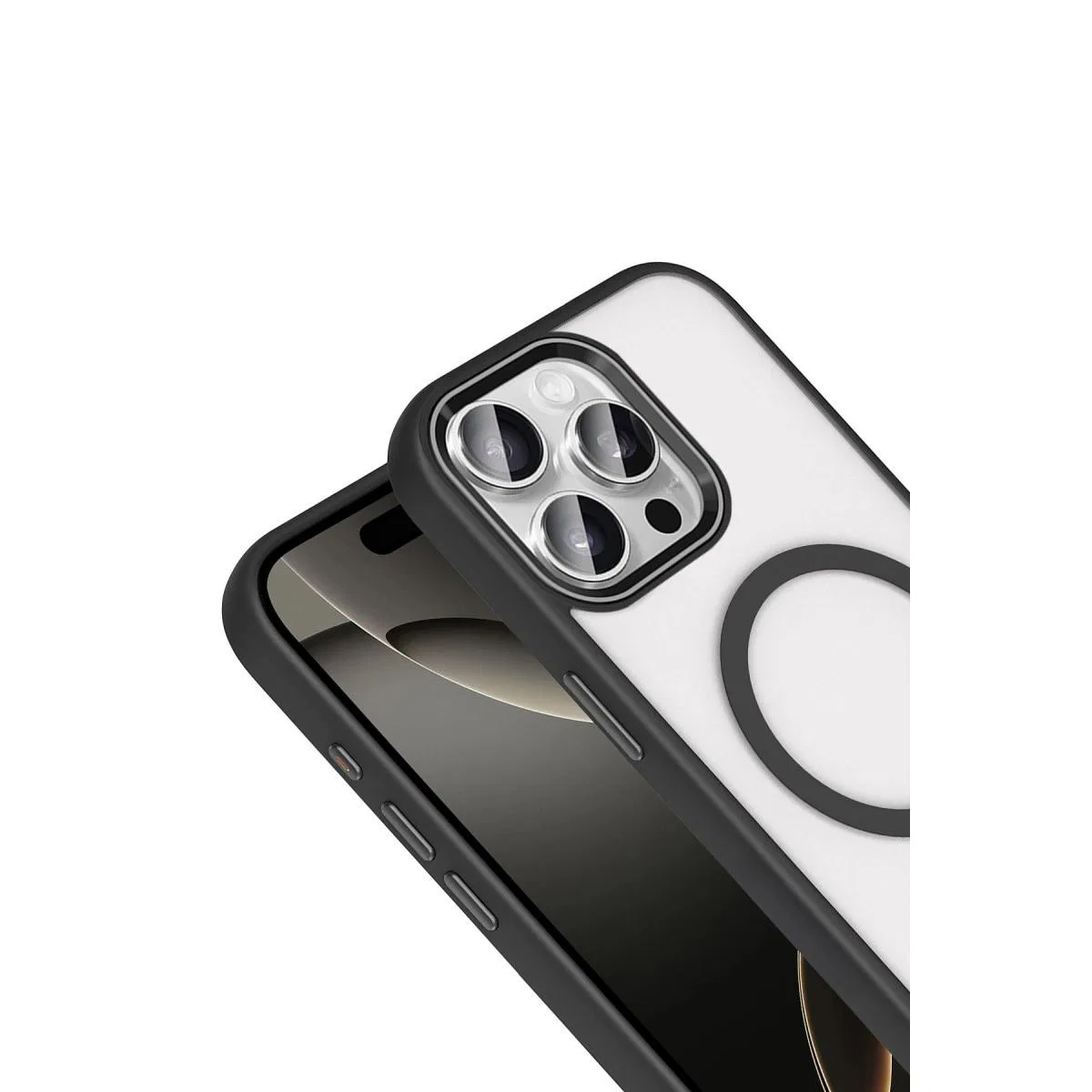 Joko Apple İphone 15 Pro Max Terea Magsafe Kapak - Siyah görsel 2