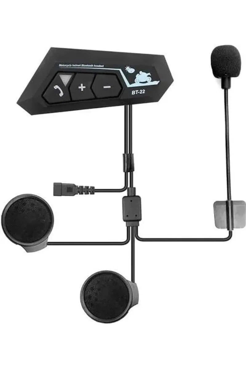 Yeni Nesil Dinleme Ve Konuşma Özellikli Intercom Kask Kulaklığı 5. 0 Bluetooth görsel 3