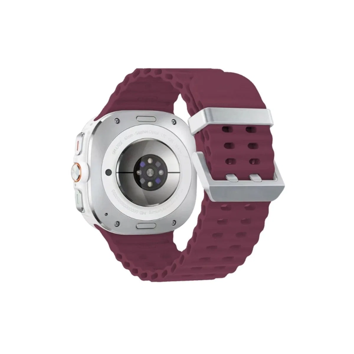 Watch 7 Ultra Kr417 Rug Silikon Kordon - Mor