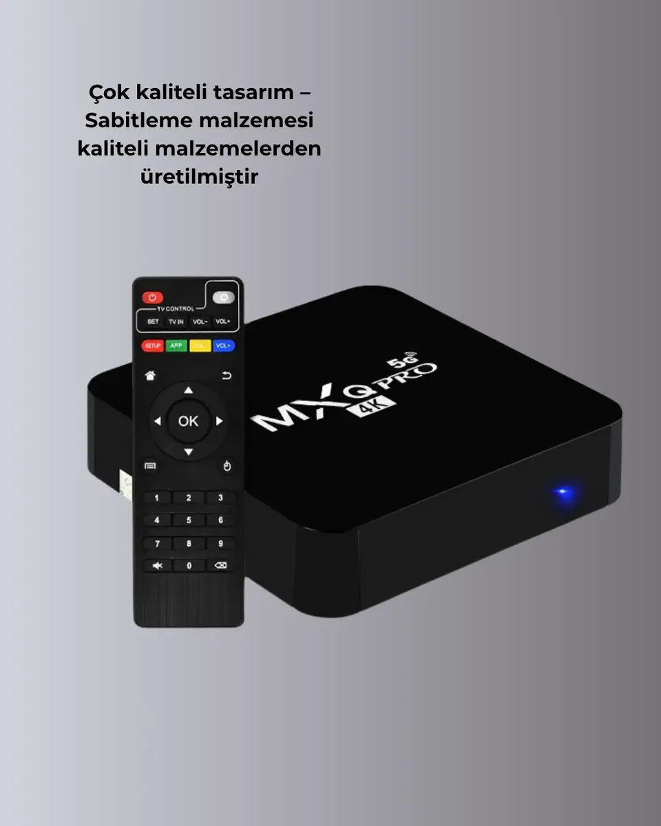4K Smart TV Box görsel 5