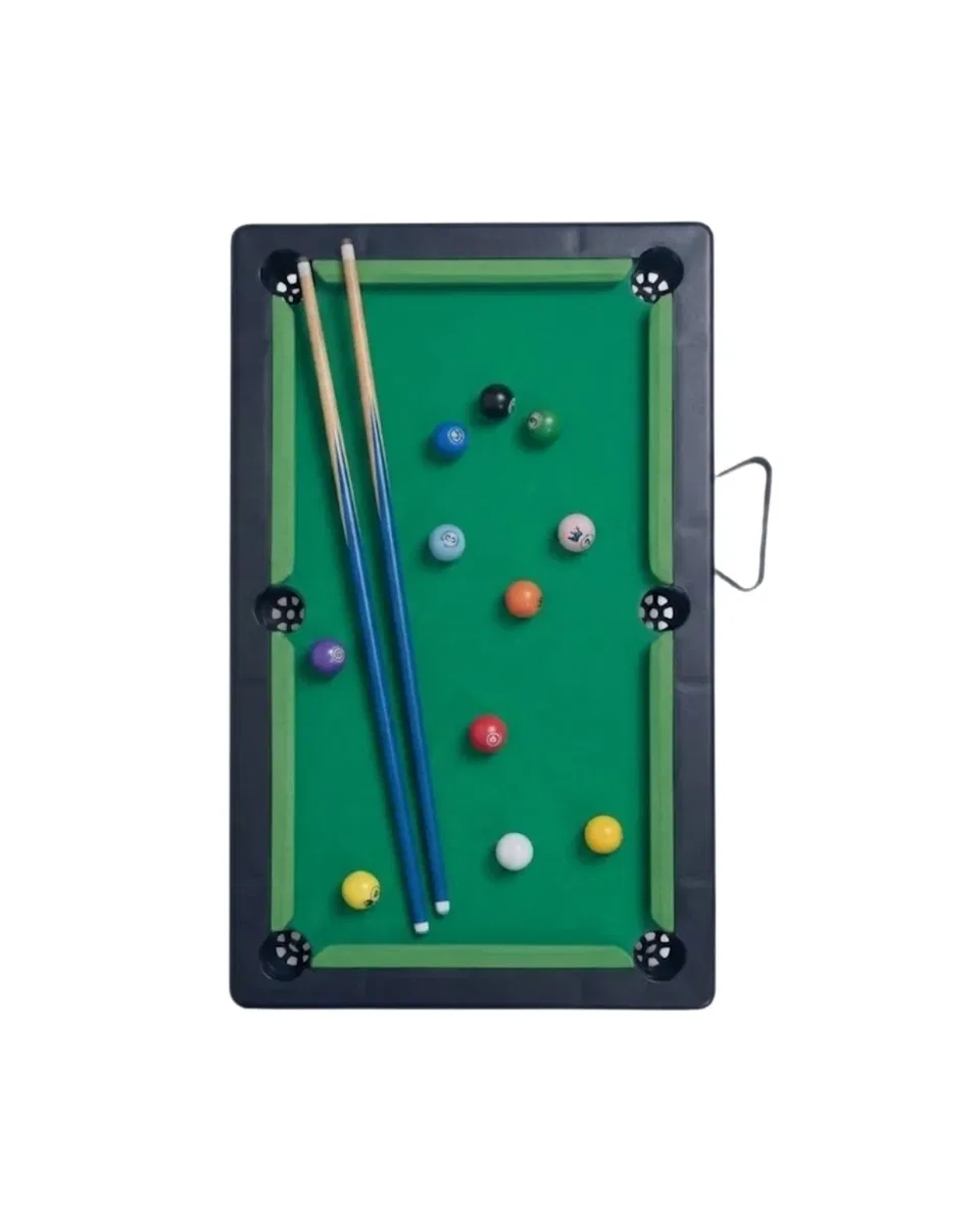 Çocuklar İçin Bilardo Seti Masaüstü Snooker ve Pool Oyuncak görsel 3