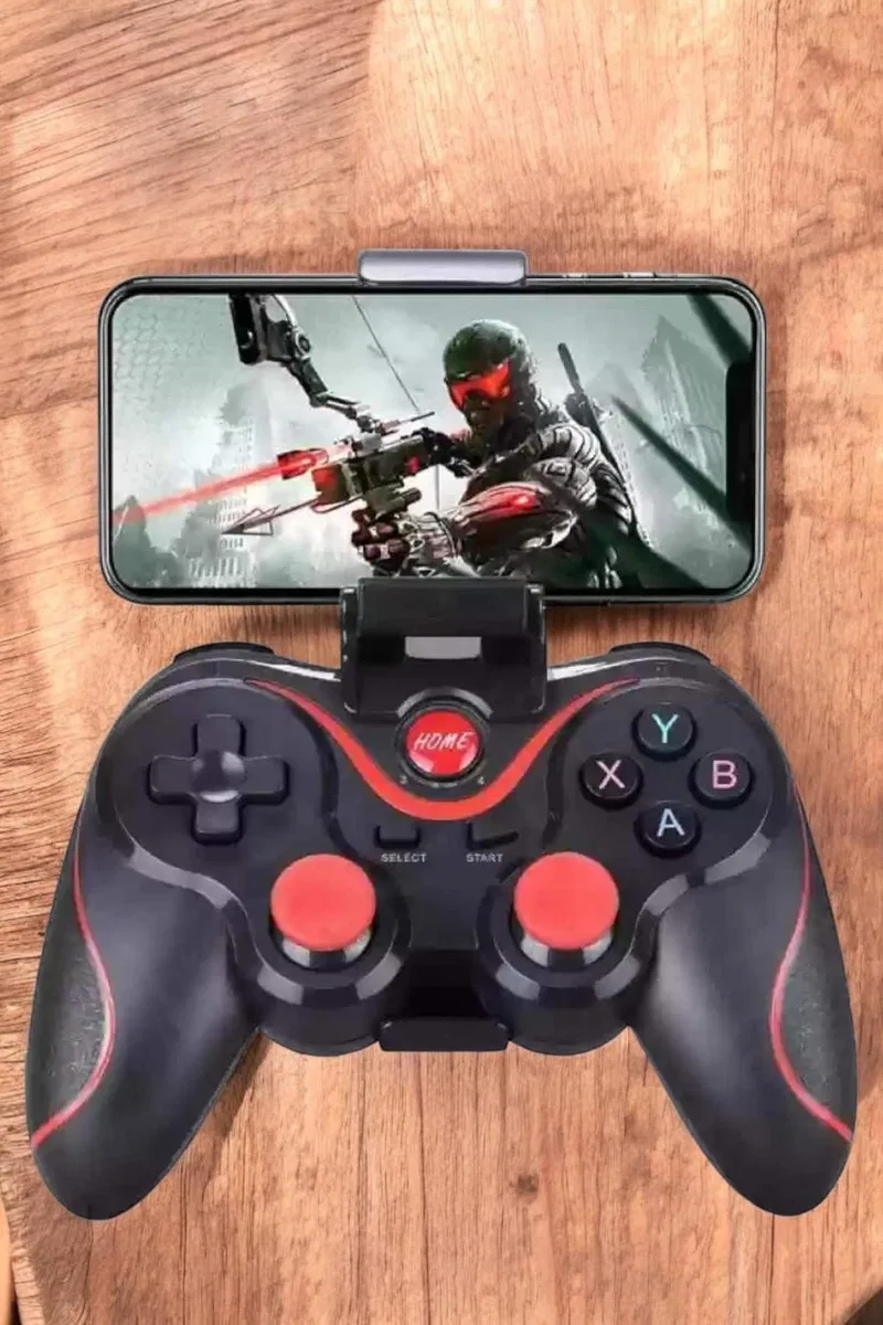 Android Uyumlu Gamepad X3 Game Stick Oyun Kolu Bluetooth Bağlantılı görsel 2