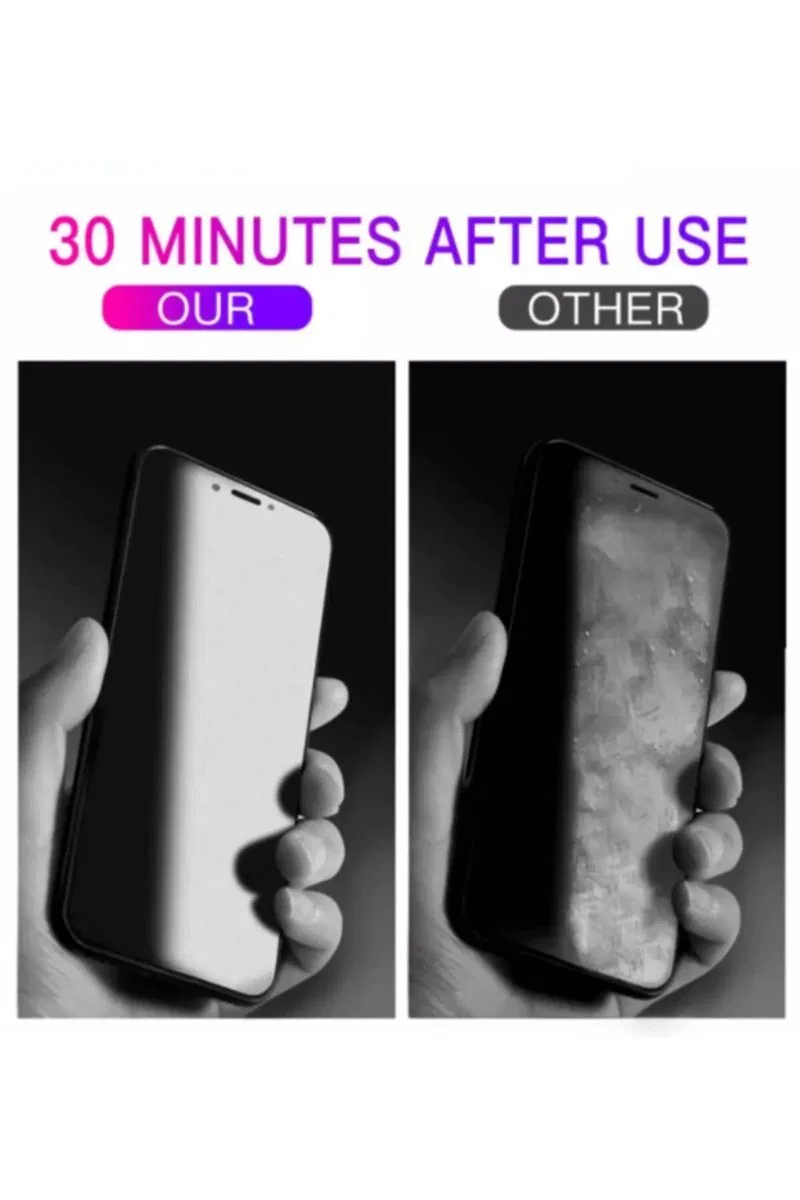 Samsung A51 Uyumlu 9d Tam Kaplayan Parmak Izi Bırakmayan Ekran Koruyucu Film görsel 3