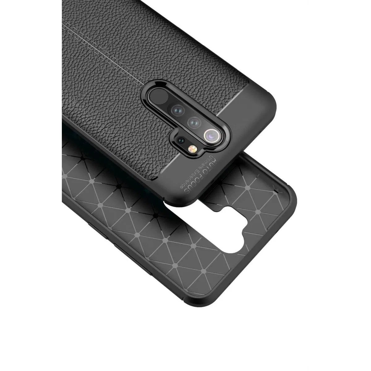 Xiaomi Redmi Note 8 Pro Kılıf Auto Focus Kapak - Kırmızı görsel 3