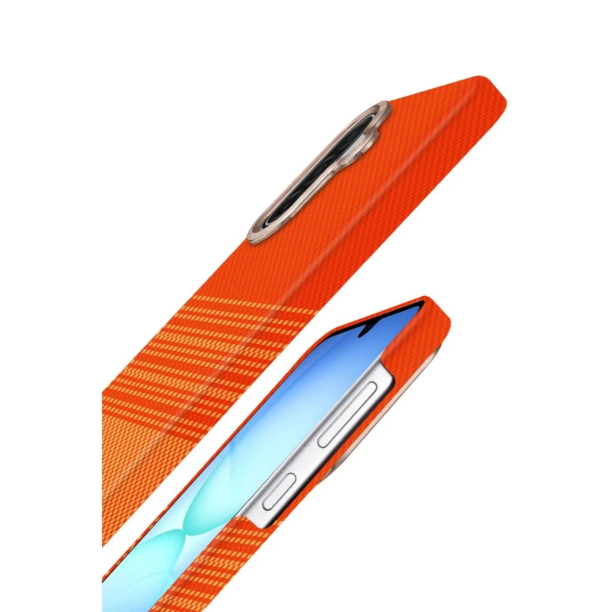 Samsung Galaxy A17 5g Vega Magsafe Kapak - Turuncu görsel 4
