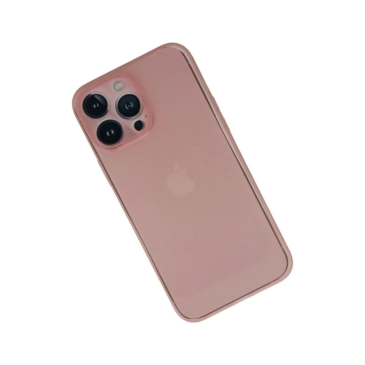 Apple İphone 13 Pro Max Kılıf Pp Ultra İnce Kapak - Pembe görsel 2