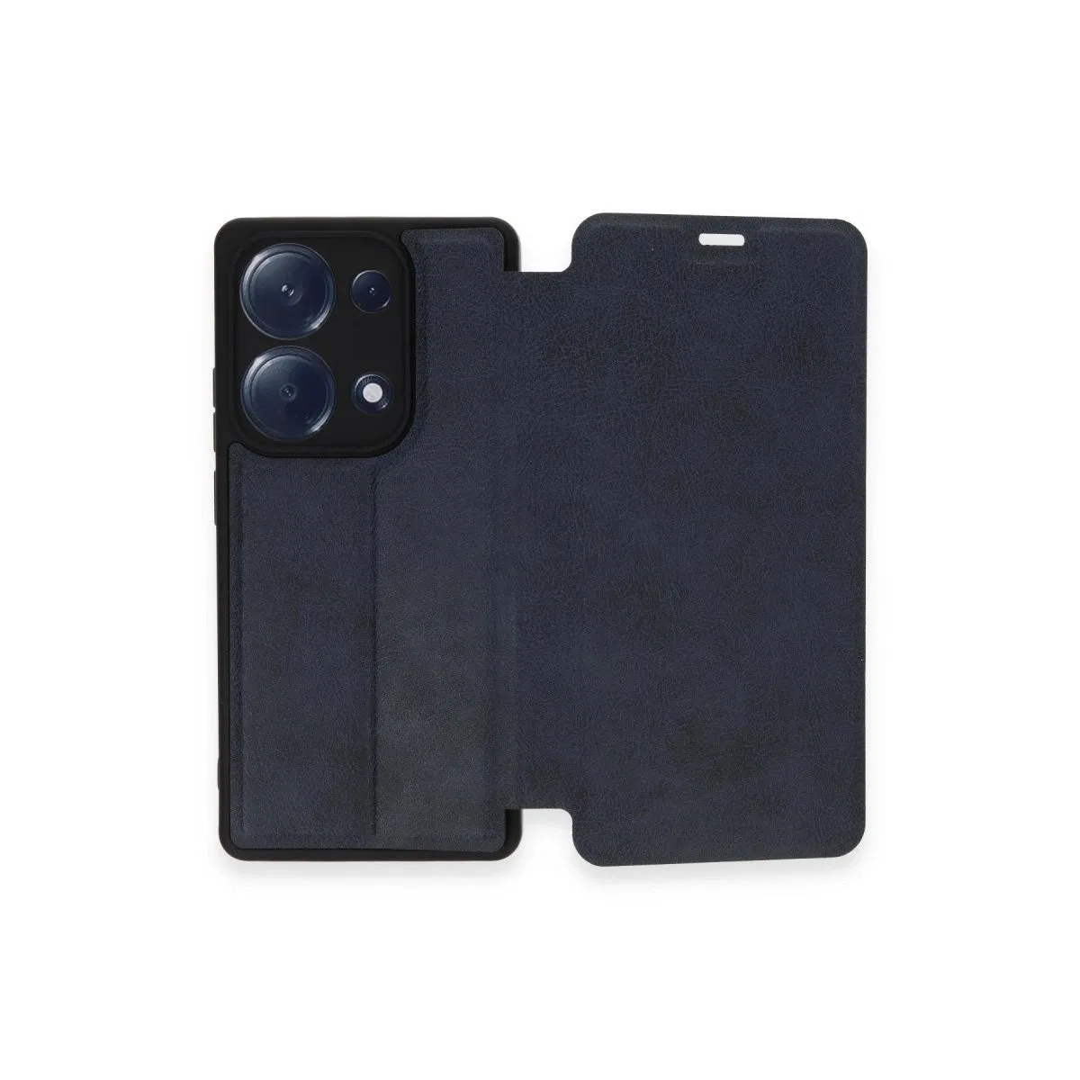 Xiaomi Redmi Note 13 Pro 4g Kılıf Flip Cover - Lacivert görsel 5