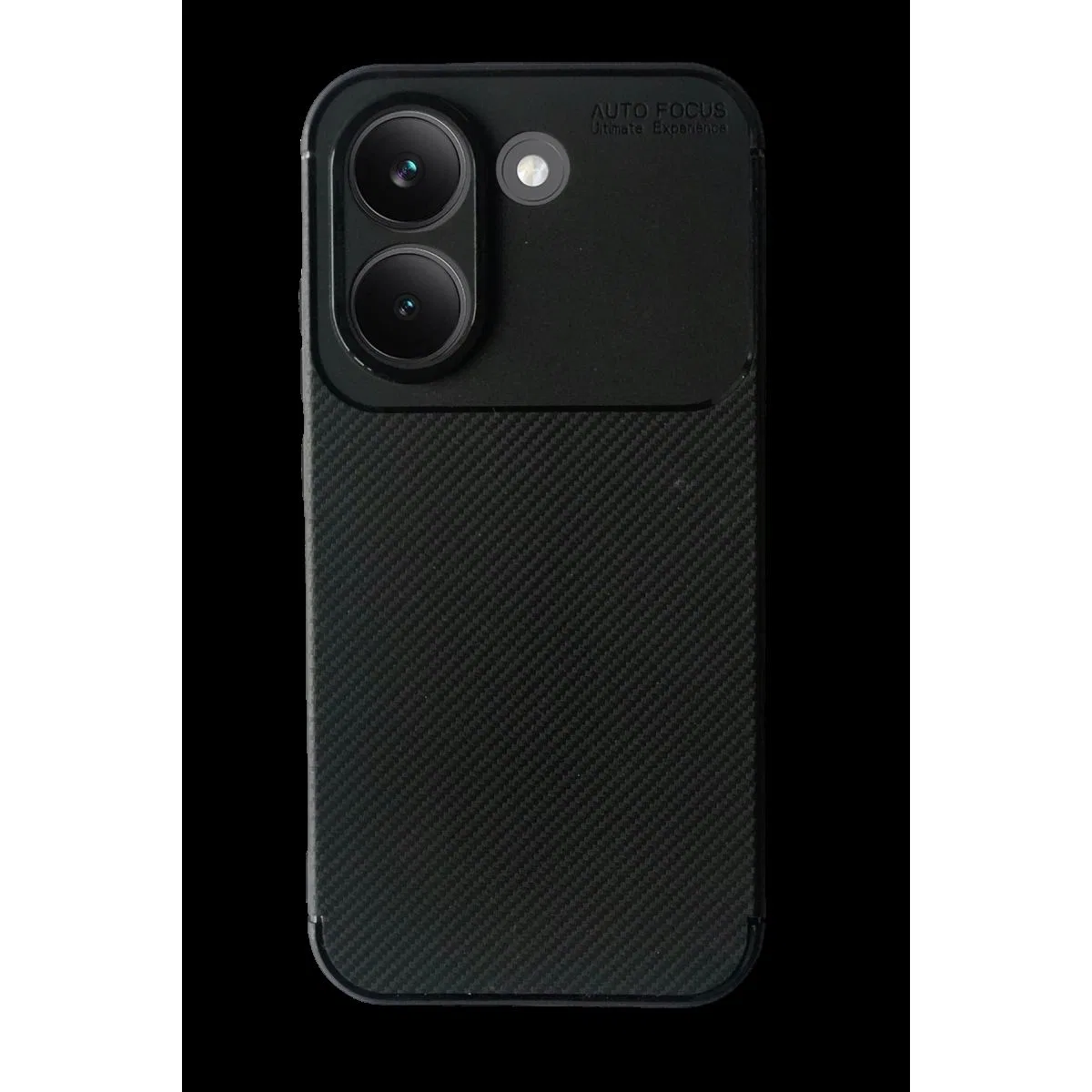 Xiaomi Poco X8 Pro Auto Focus Karbon Kapak - Siyah görsel 2