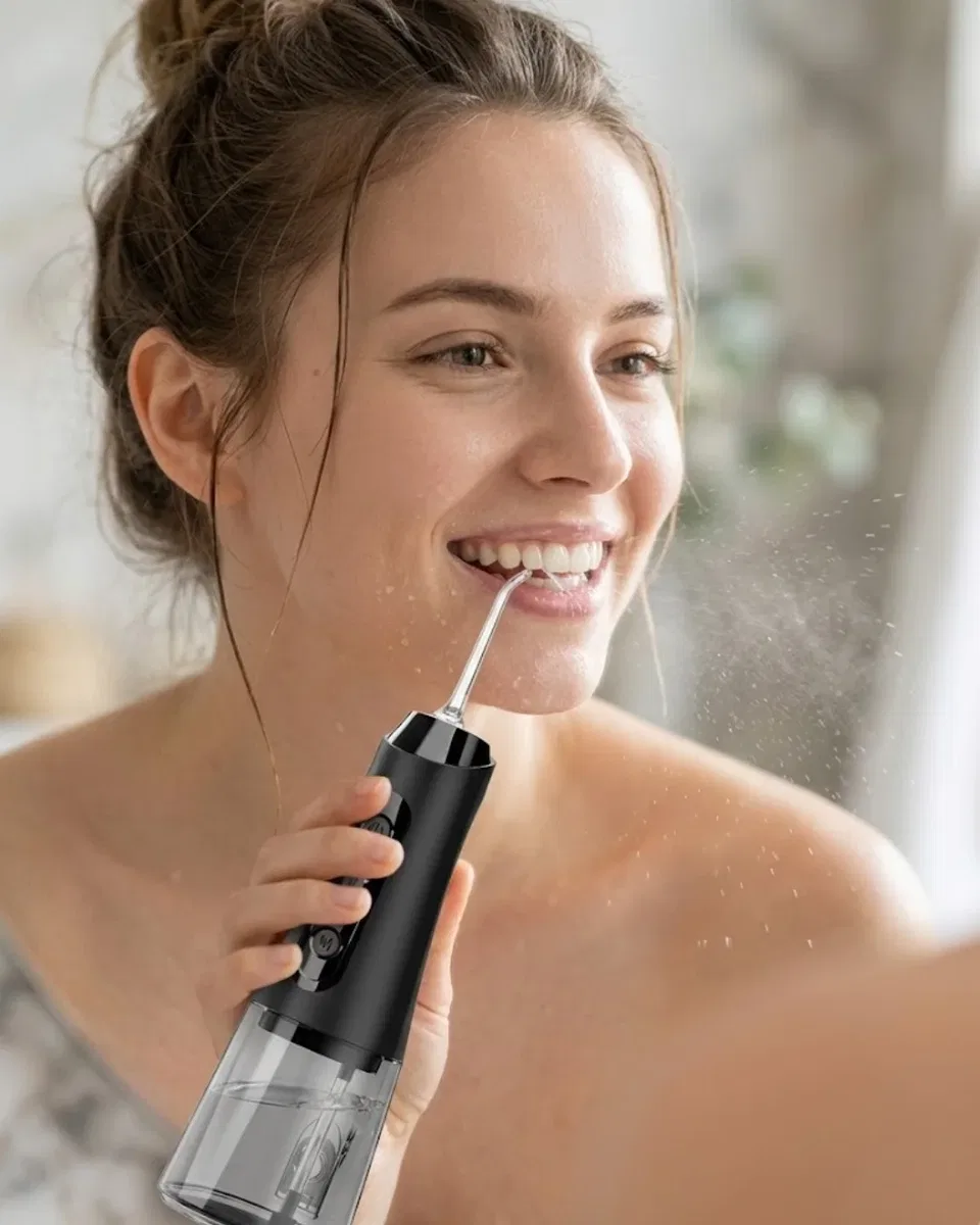Ağız Duşu Cihazı 4 Modlu 5 Başlıklı Şarjlı Temizlik Makinesi