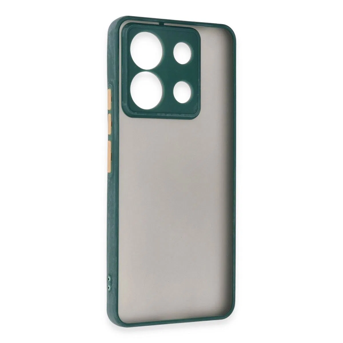 Xiaomi Redmi Note 13 5g Kılıf Montreal Silikon Kapak - Yeşil görsel 2