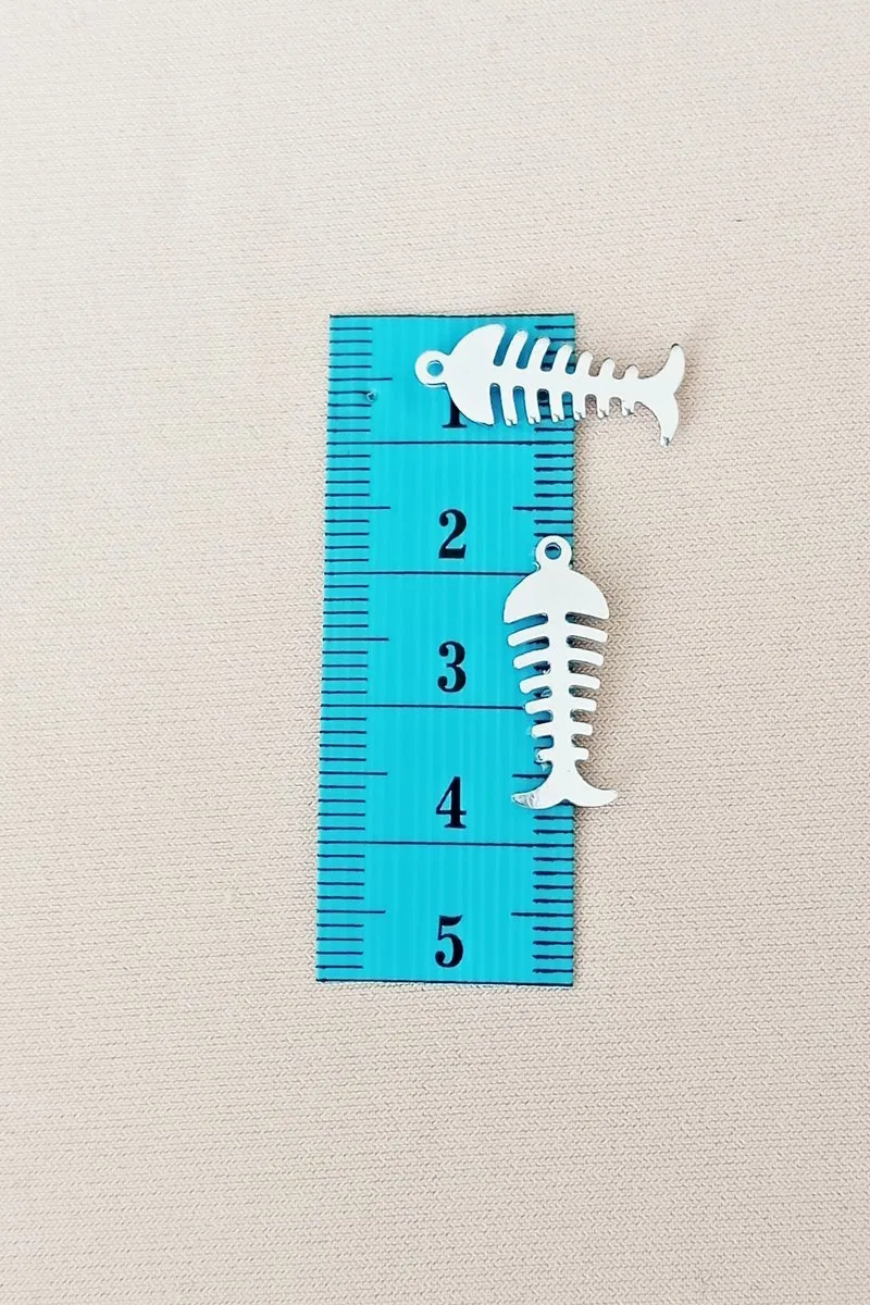 Oya Abiye Bileklik Kolye Pleksi Metalik Plastik Pul Gümüş Renk 24 gram 150 adet - BNC589 görsel 2