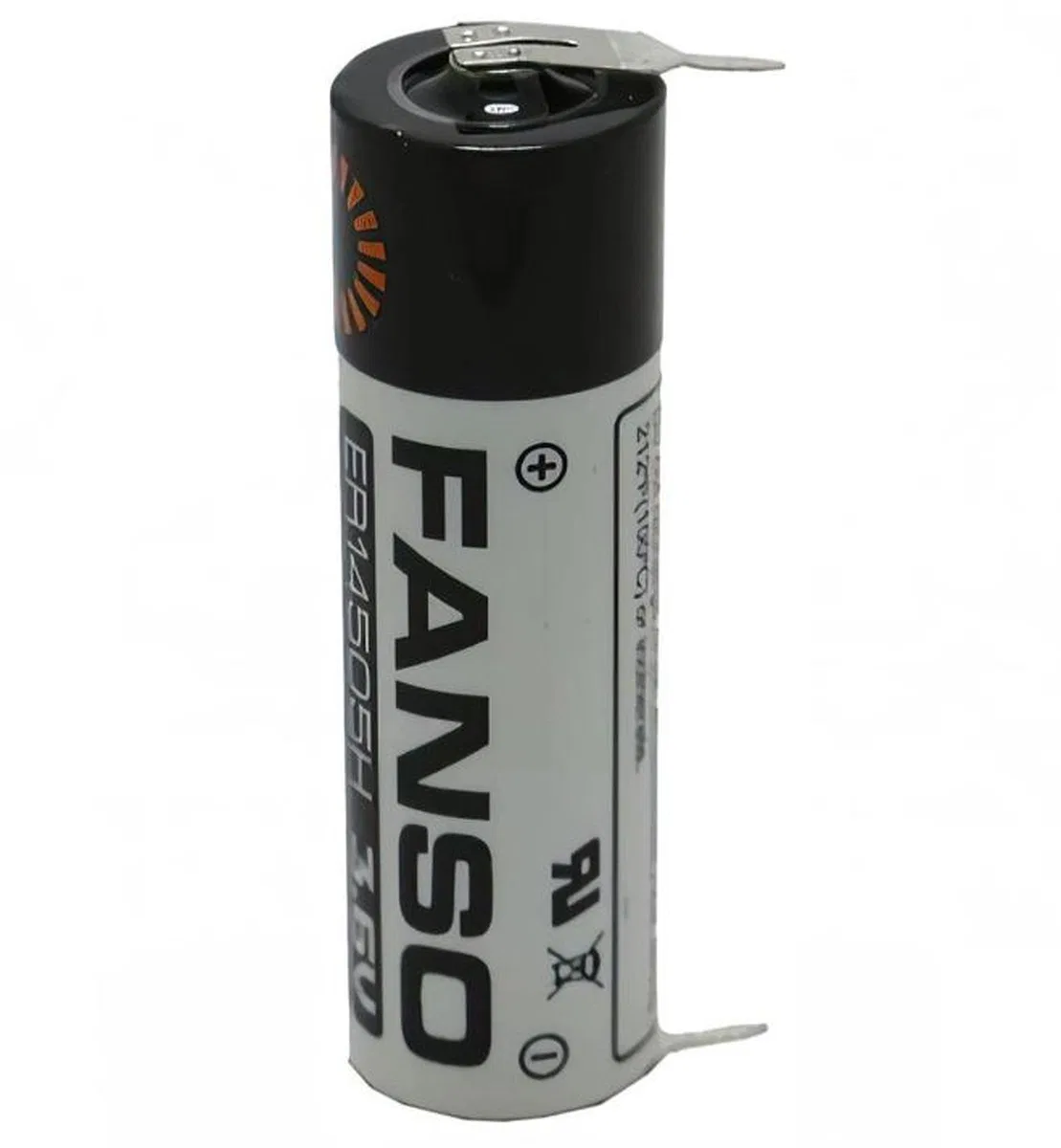 Fanso Er14505h 3. 6v Aa Size Lithium Pil (li-socl2) 2 Pın