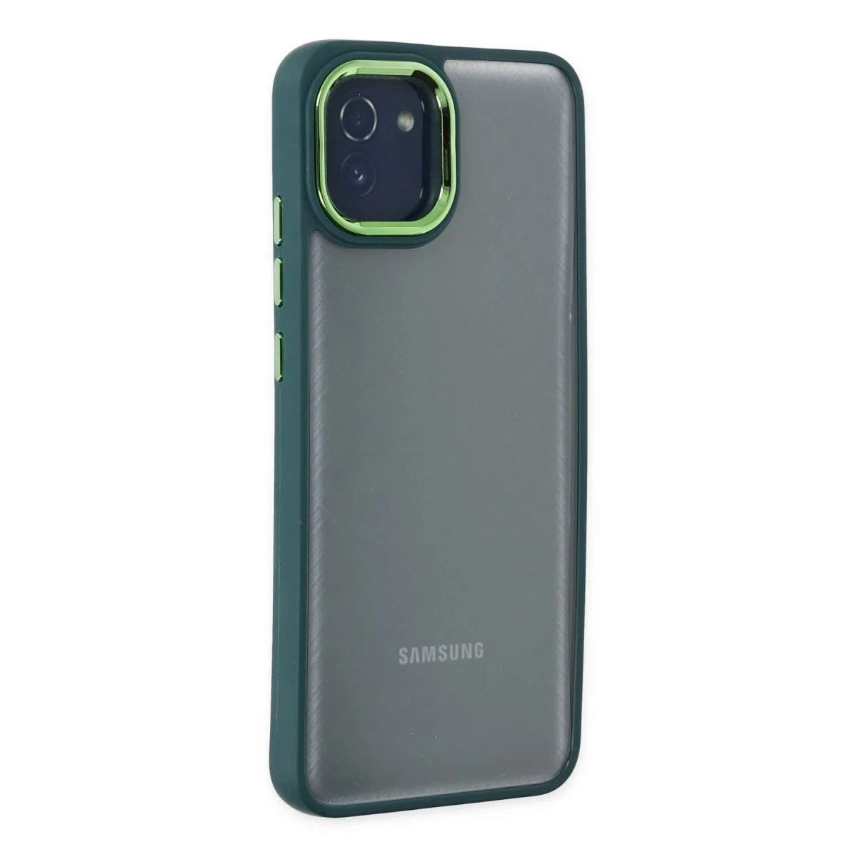 Samsung Galaxy A03 Kılıf Dora Kapak - Haki Yeşil