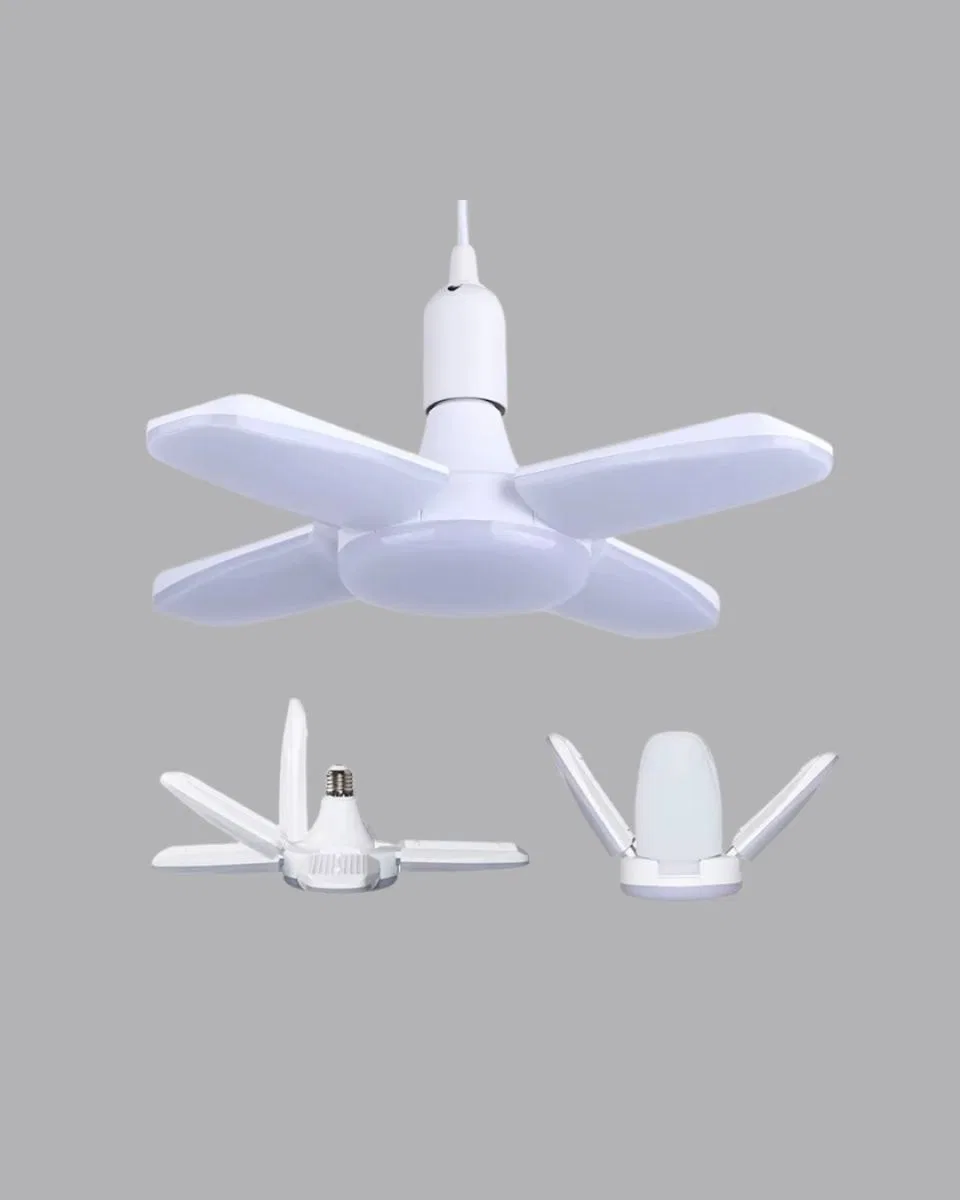 Enerji Tasarruflu Led Ampül 60 Watt 4 Kollu Beyaz Işık Yeni Nesil görsel 2