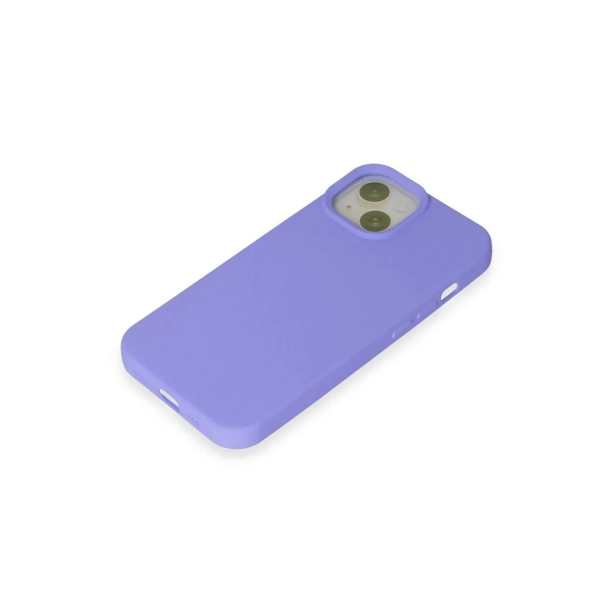 Apple İphone 15 Kılıf Nano İçi Kadife Silikon - Lila görsel 4