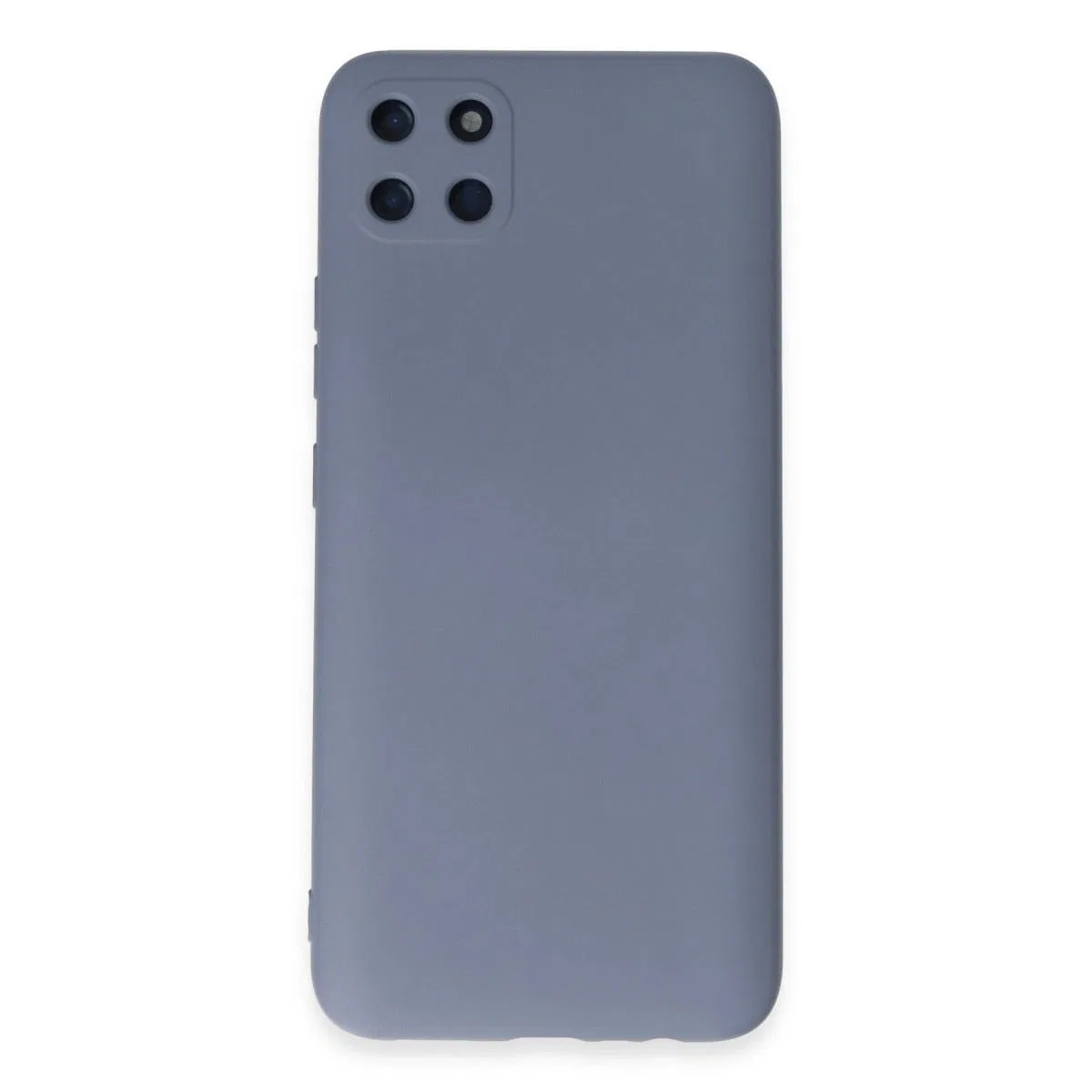 Realme C11 Kılıf Nano İçi Kadife Silikon - Gri
