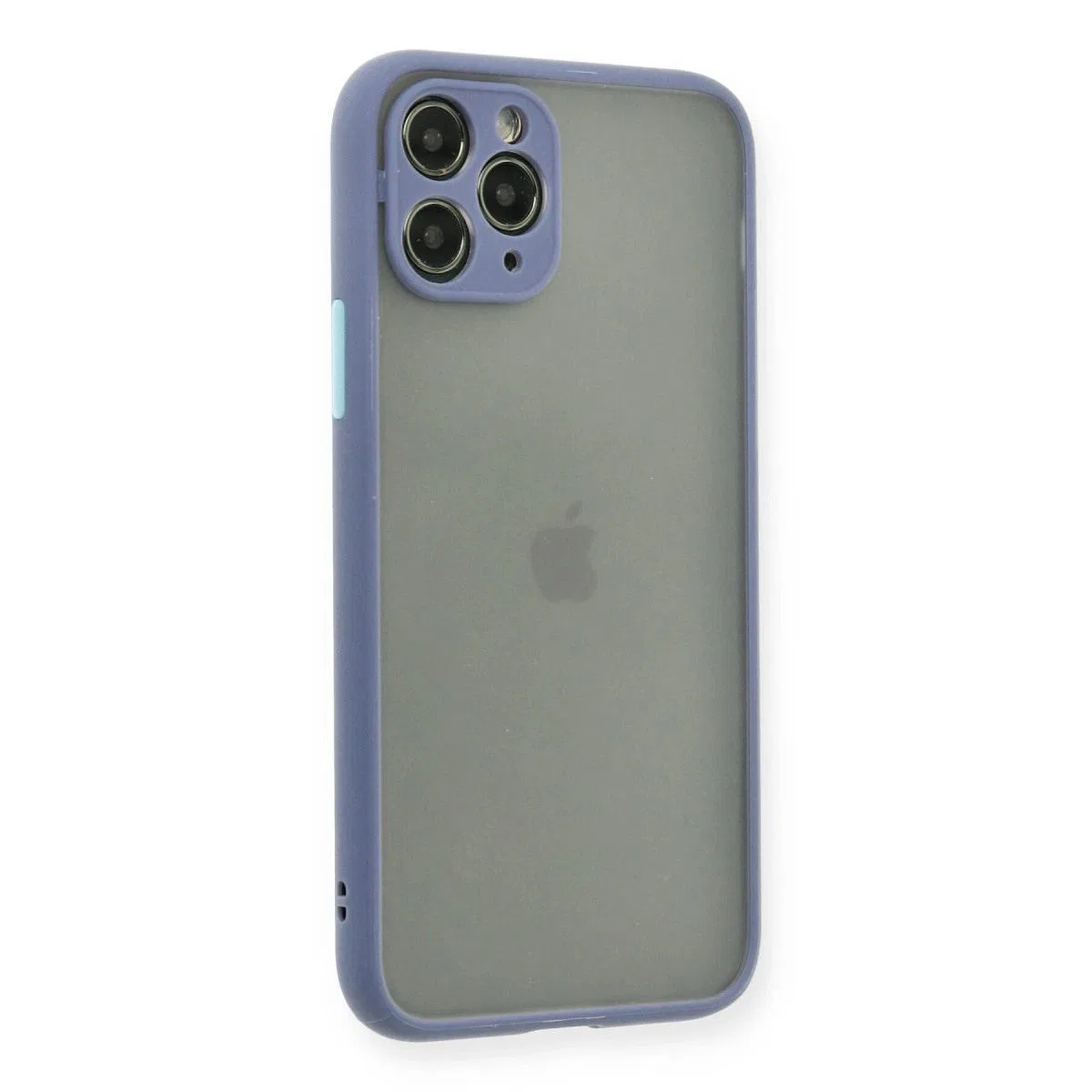 Apple İphone 11 Pro Kılıf Montreal Silikon Kapak - Gri görsel 2