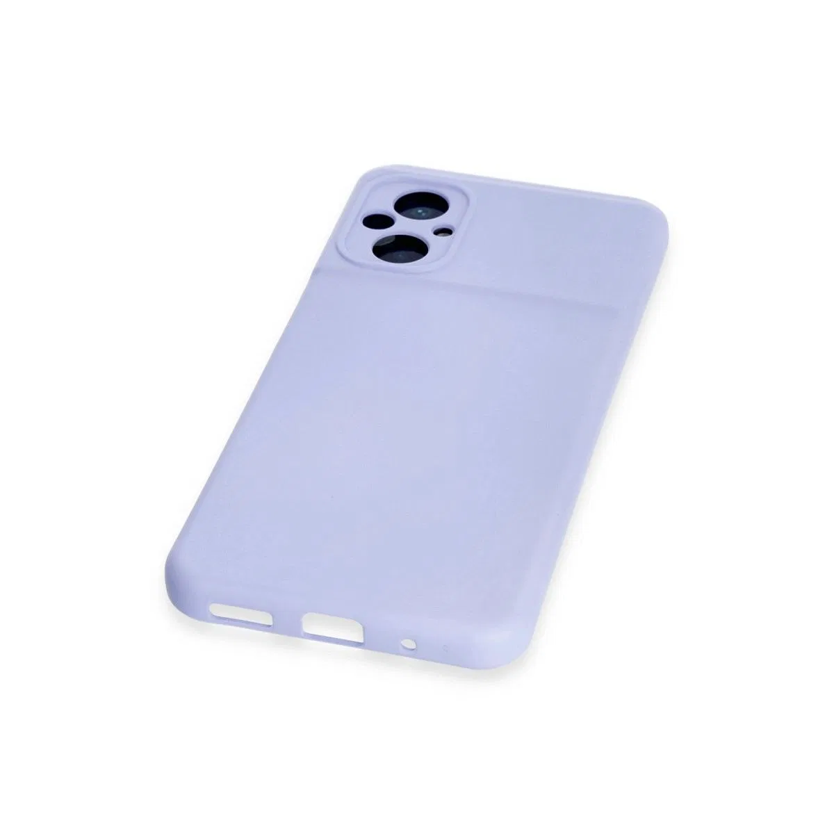 Xiaomi Poco M5 Kılıf Nano İçi Kadife Silikon - Lila görsel 4