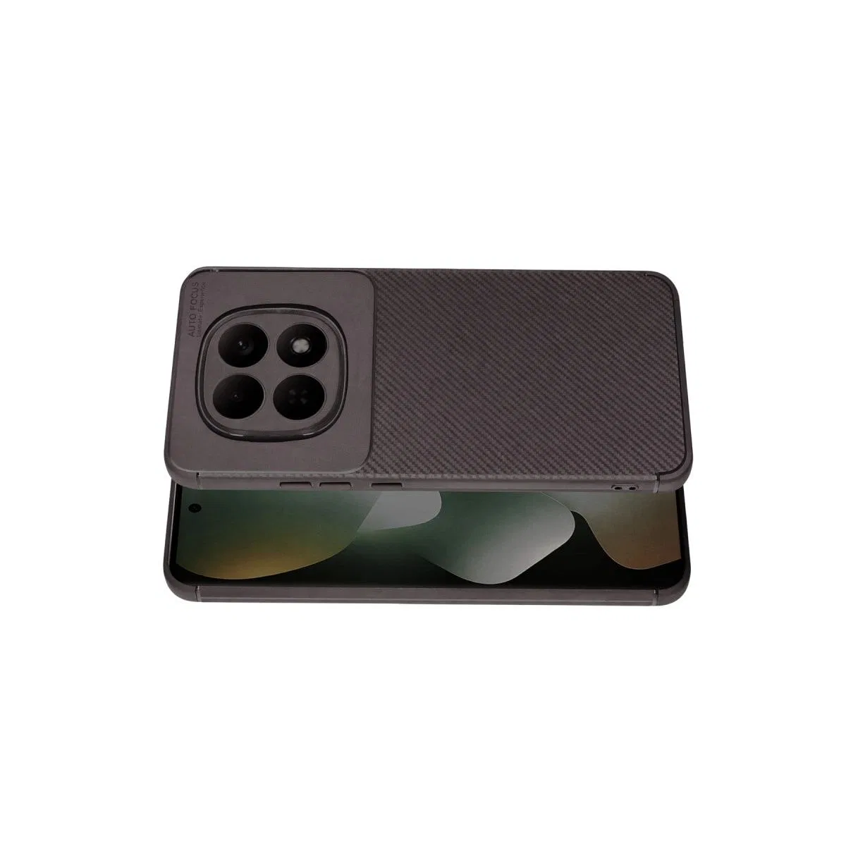 Xiaomi Redmi Note 15 Pro 5g Auto Focus Karbon Kapak - Gri görsel 3
