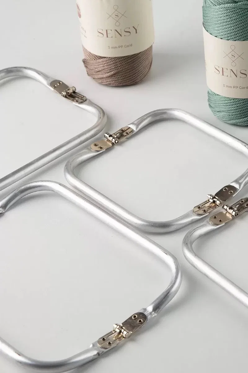 Gizli Metal Çanta Bursu – 3 Adet - 27 cm - Metal Çanta Aparatı Çanta Aksesuarı görsel 4