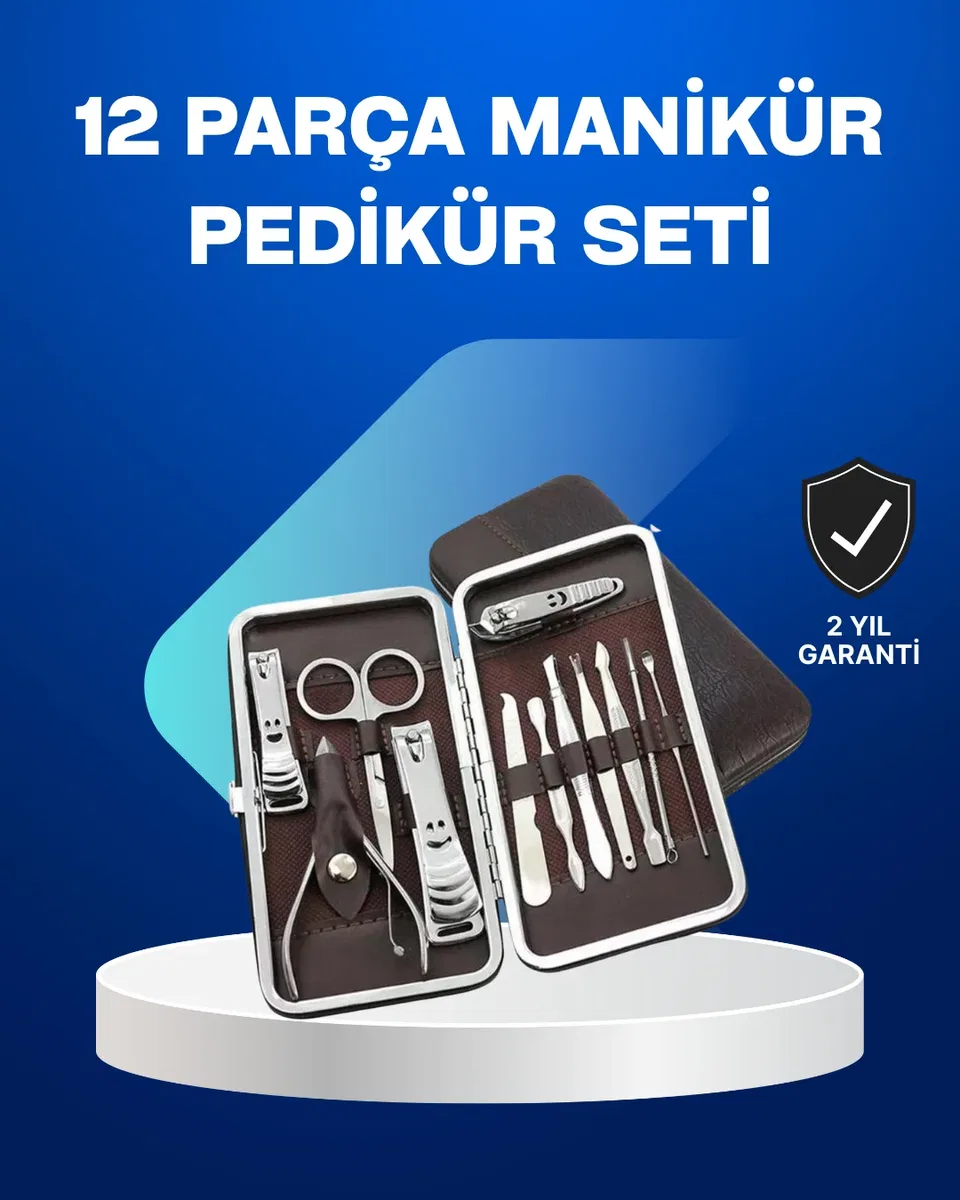 Tüm İhtiyaçlara Uygun Taşınabilir Manikür & Pedikür Seti
