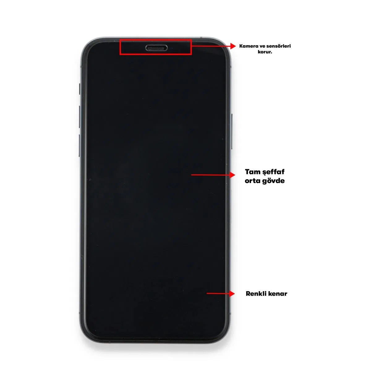 Huawei P30 Lite Seramik Nano Ekran Koruyucu görsel 4