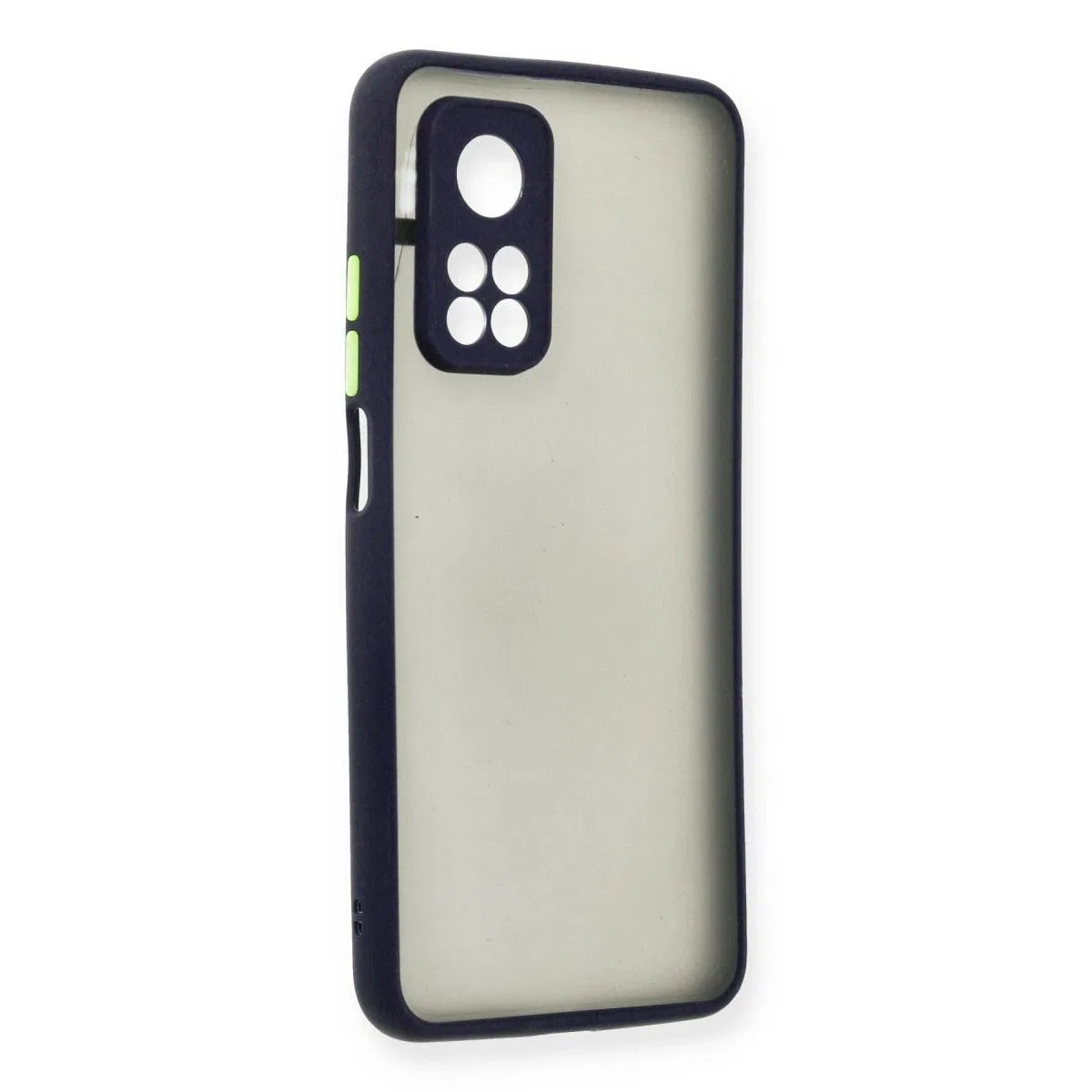 Xiaomi Mi 10t Kılıf Montreal Silikon Kapak - Lacivert görsel 2
