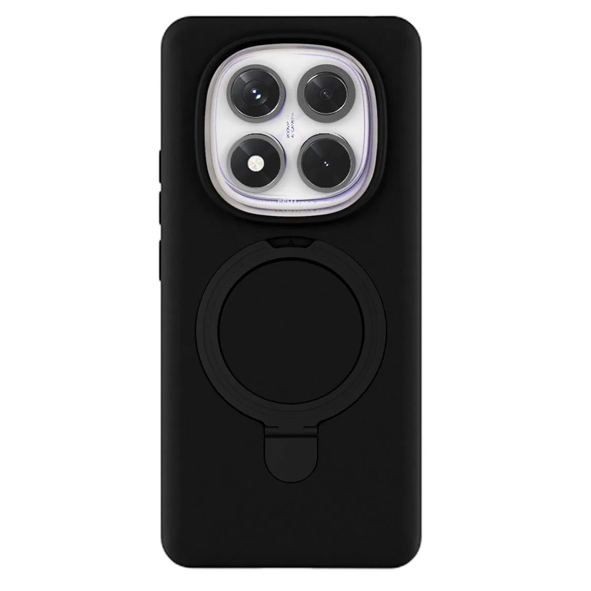 Xiaomi Redmi Note 14 Pro 4g Regal Magsafe Standlı Kapak - Siyah görsel 3