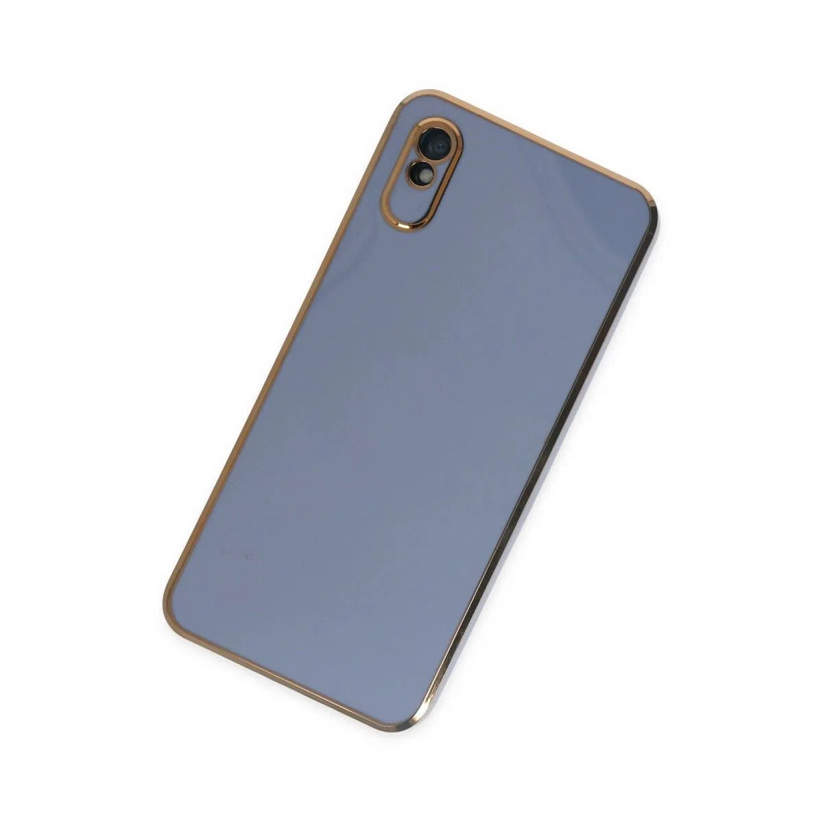 Xiaomi Redmi 9a Kılıf Volet Silikon - Mavi görsel 3