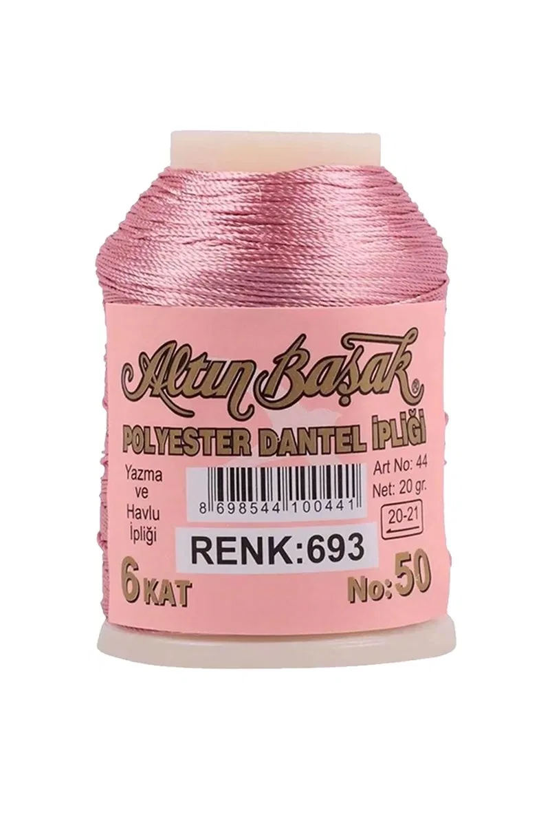 3 Adet Altınbaşak Oya ve Dantel İpi 20 gr - Royaleks - No: 648 - 693 - 022 görsel 5