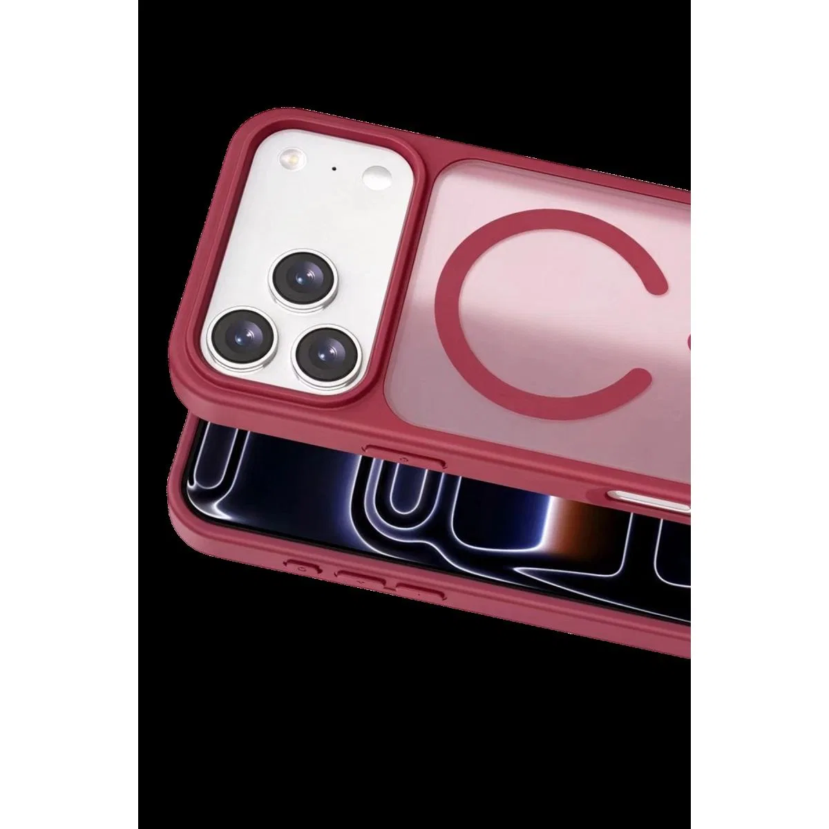 Joko Apple İphone 18 Pro Jota Magsafe Kapak - Bordo görsel 2