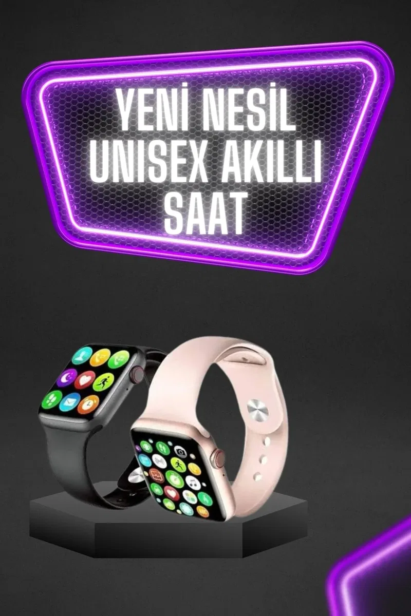 Dokunmatik Ekran Akıllı Saat Tema Değiştirme Şık ve Modern Unı