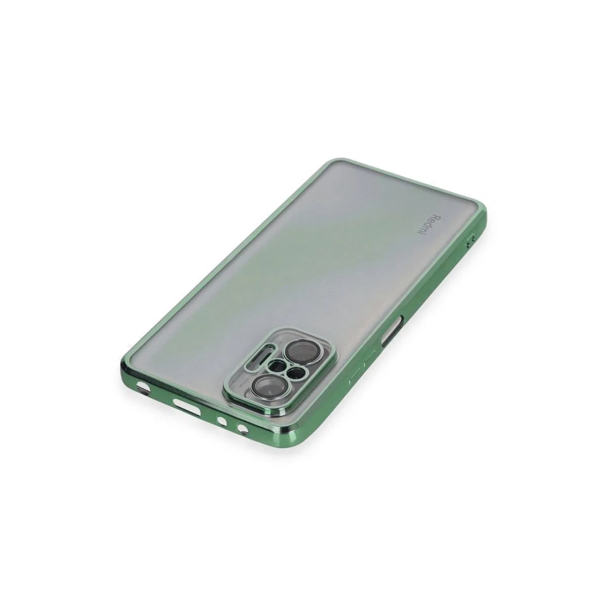 Xiaomi Redmi Note 10 Pro Kılıf Razer Lensli Silikon - Yeşil görsel 3