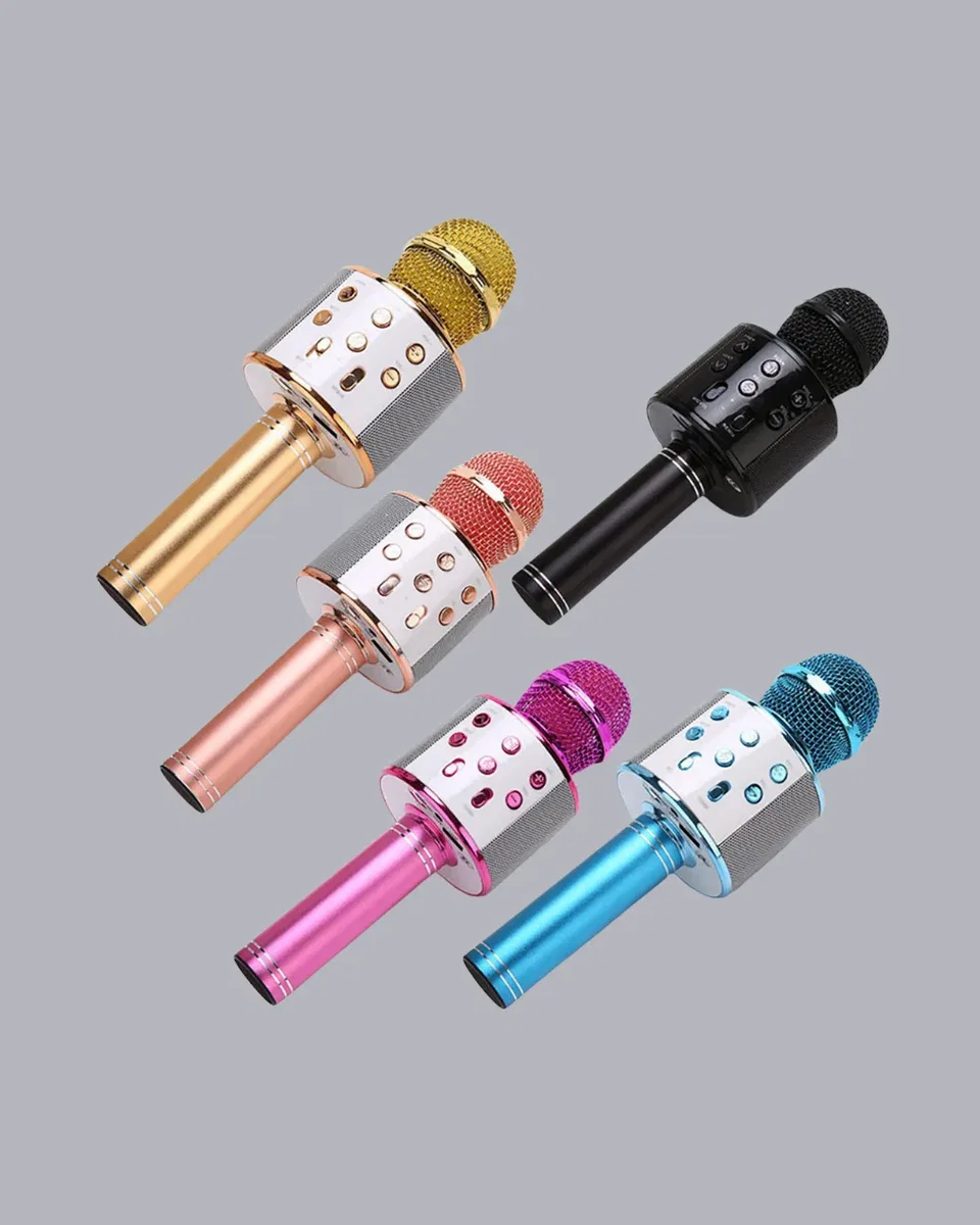 Bluetooth Karaoke Mikrofon – Yüksek Ses Kalitesi, Yankı Efektli, Uzun Ömürlü Pil görsel 5