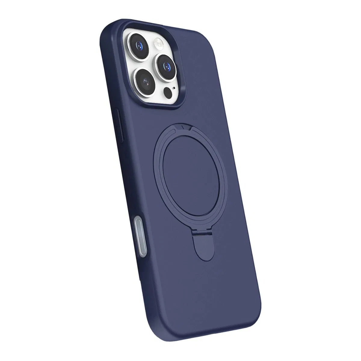 Apple İphone 16 Pro Max Regal Magsafe Standlı Kapak - Lacivert görsel 2
