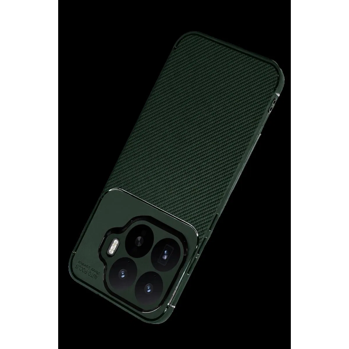 Xiaomi Mi 17t Auto Focus Karbon Kapak - Koyu Yeşil görsel 3