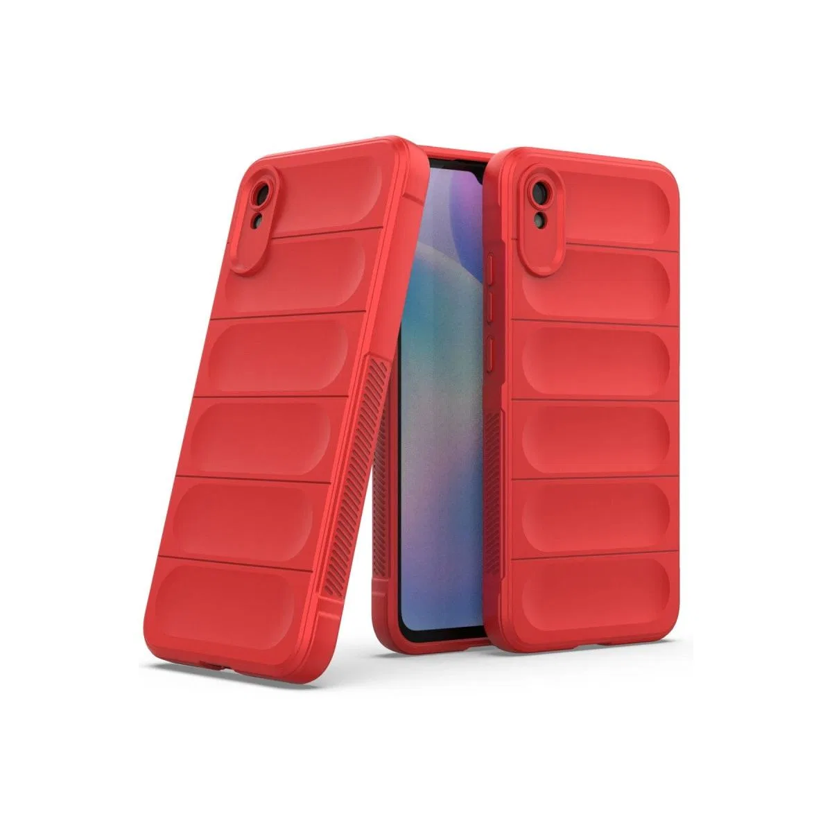Xiaomi Redmi 9a Kılıf Optimum Silikon - Kırmızı görsel 2